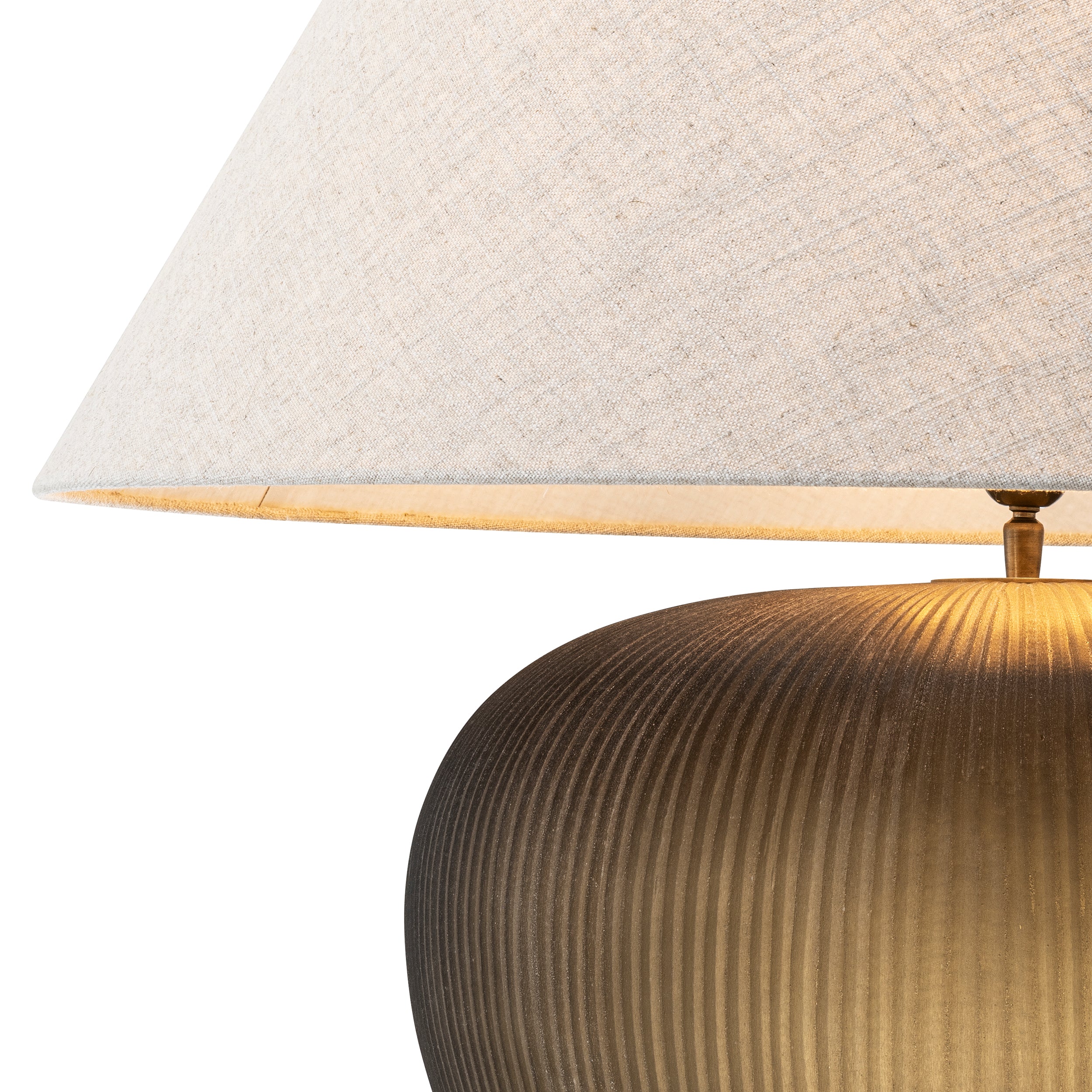 Lampe de table design en stone finish | Eichholtz Bayly