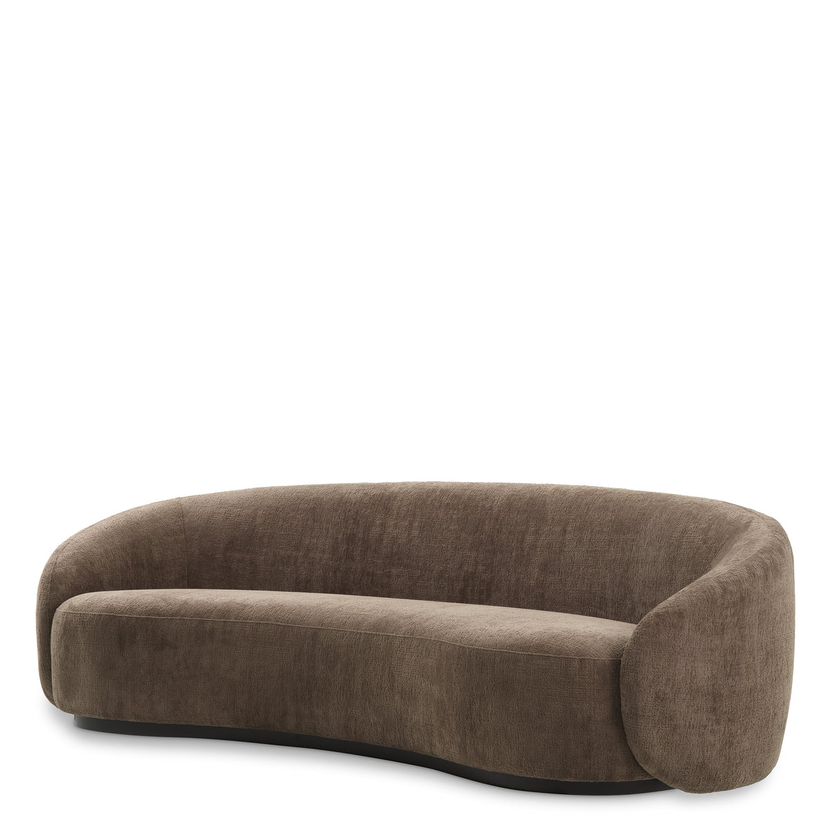 Canape design haut de gamme en avelin marron | Eichholtz Amore avelin