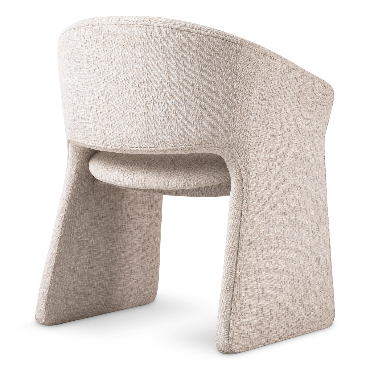 Chaise salle à manger design en alturo beige | Eichholtz Cedric alturo