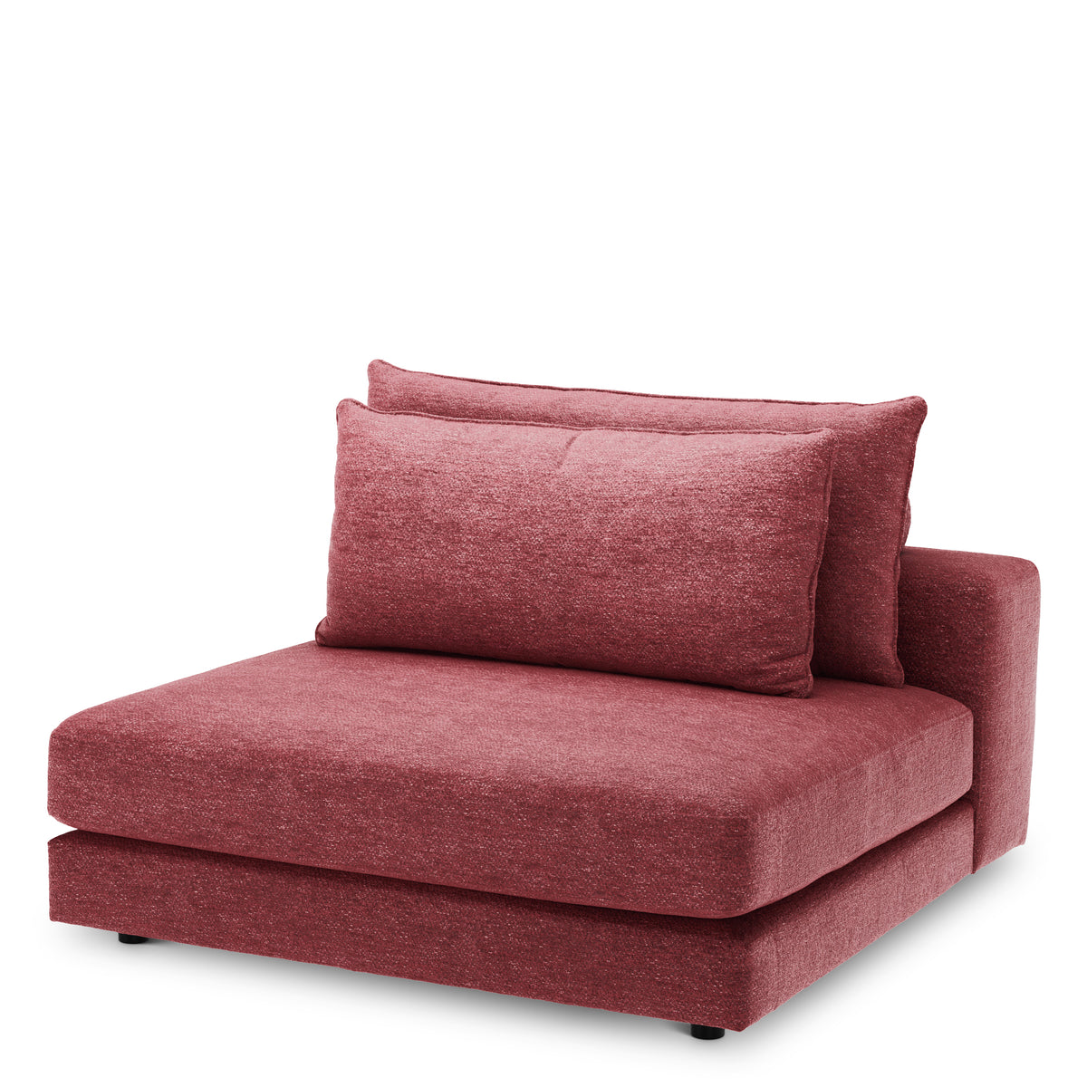 Canapé design haut de gamme en lurano burgundy | Eichholtz Club