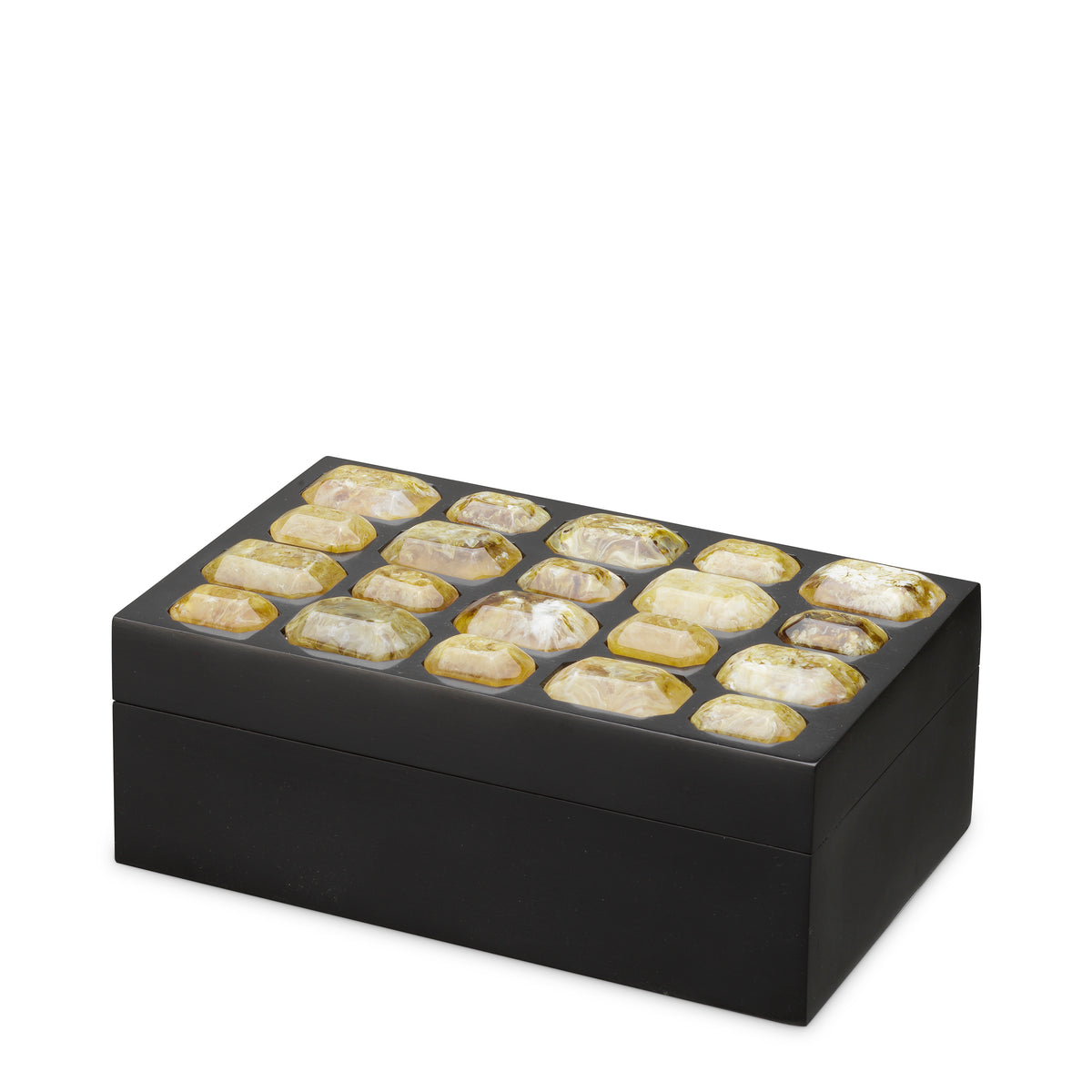 Boite decorative luxe en finition noire | Eichholtz Box Lucida