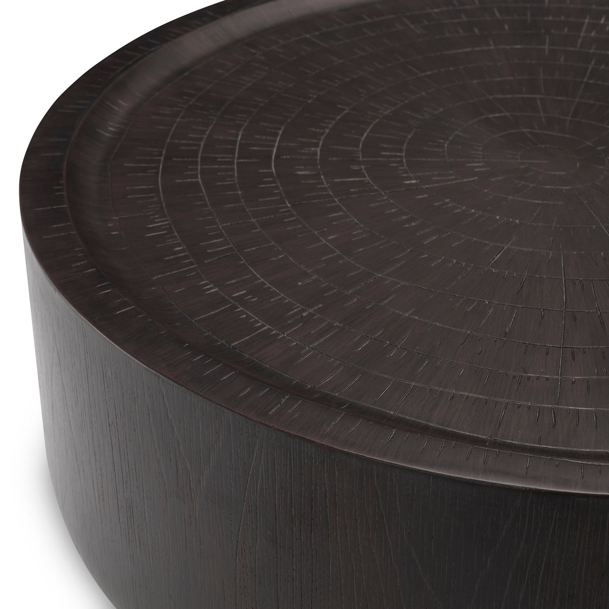 Table basse design en dark marron finish | Eichholtz Chambord