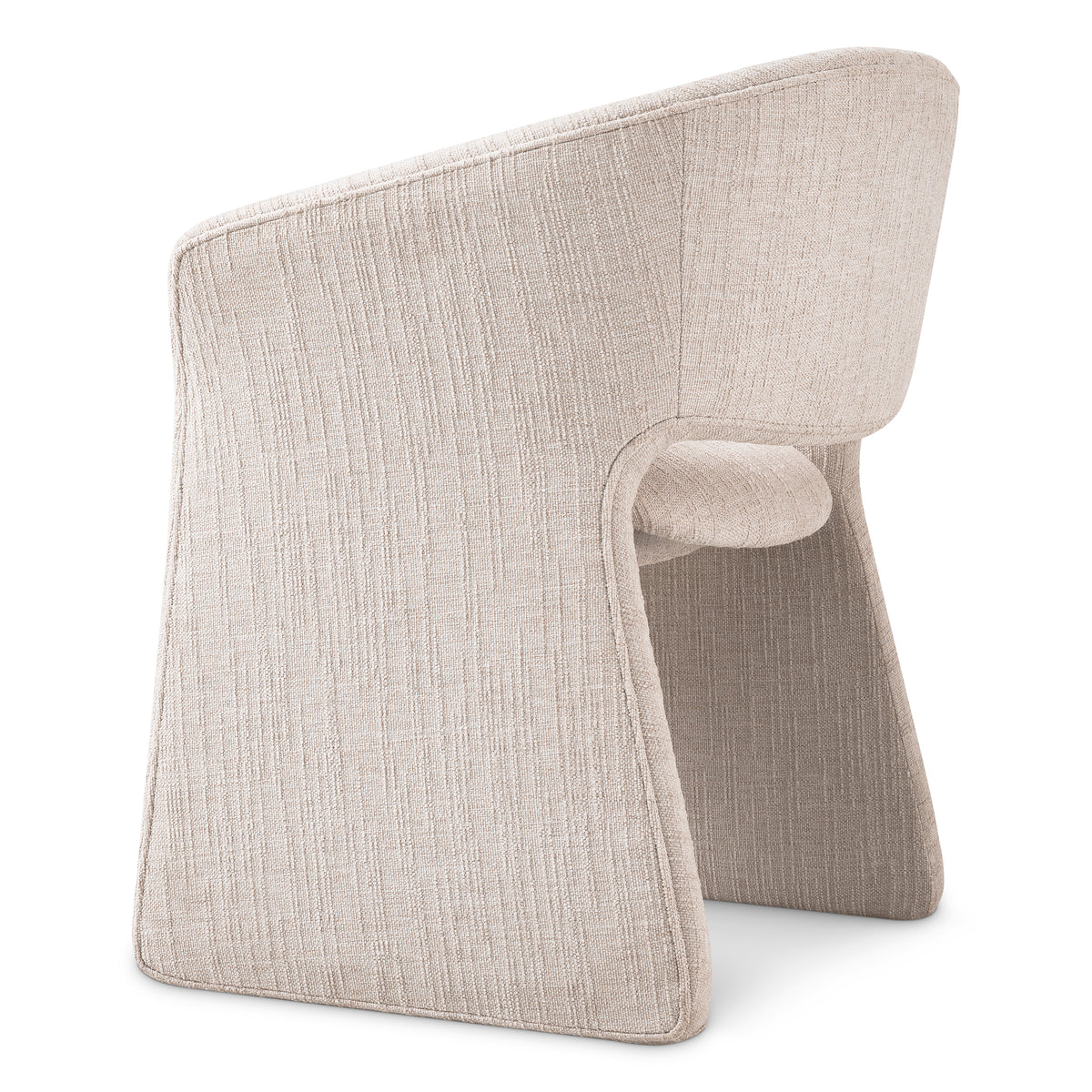 Chaise salle à manger design en alturo beige | Eichholtz Cedric alturo