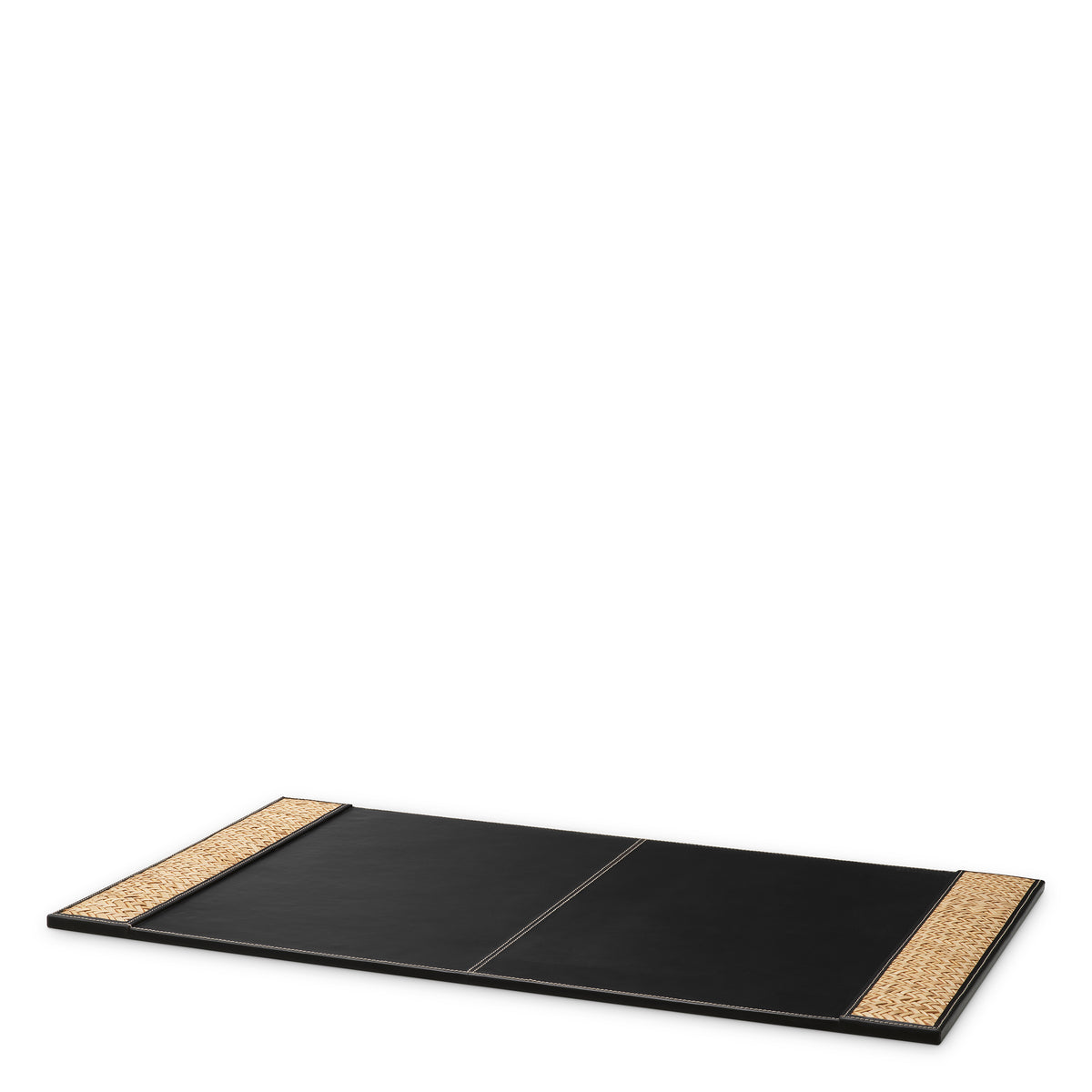 Accessoire décoratif luxe en noir leather | Eichholtz Blotter Taos