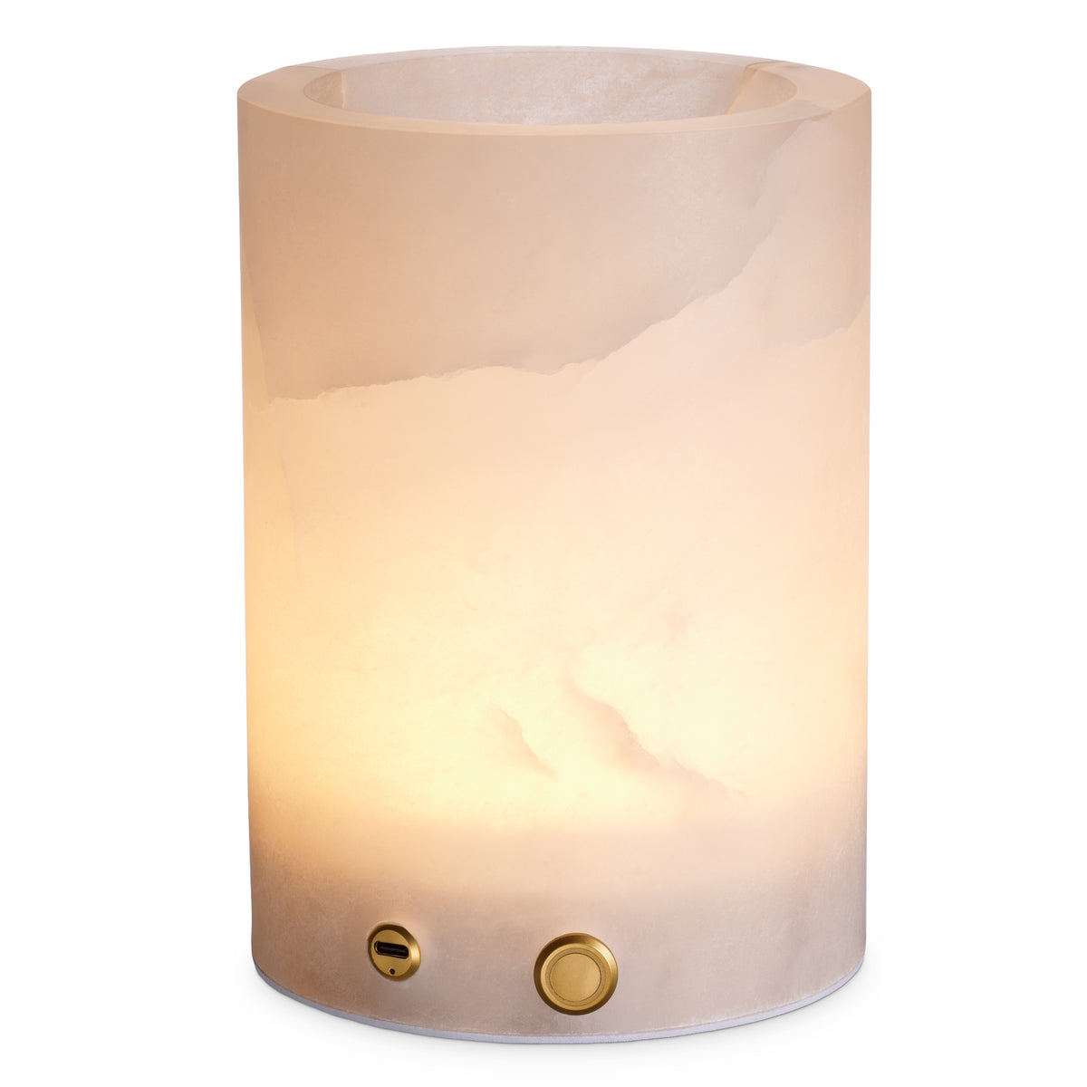 Lampe de table design en alabaster | Eichholtz Mercer alabaster