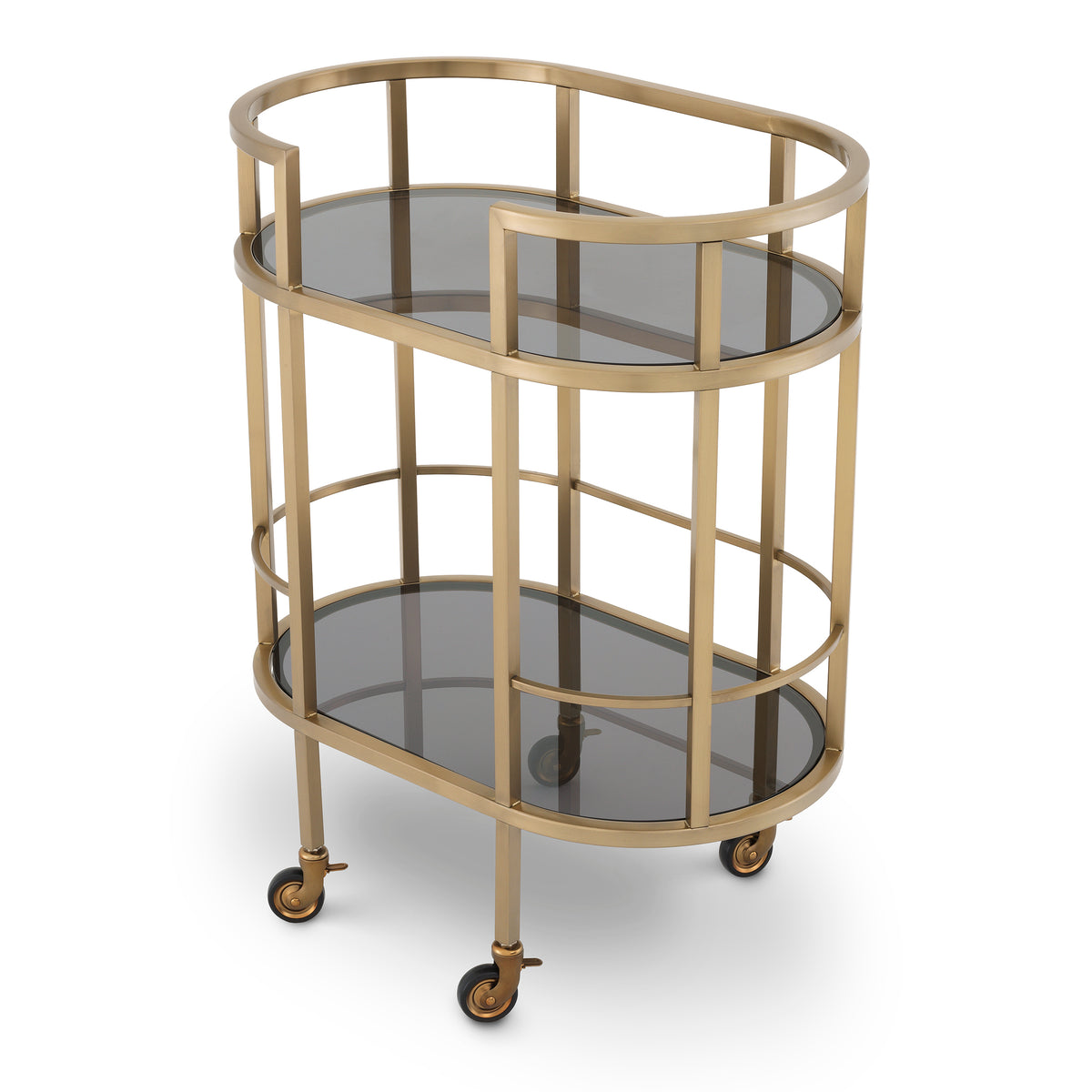 Chariots design en laiton brossé finish | Eichholtz Trolley Townhouse