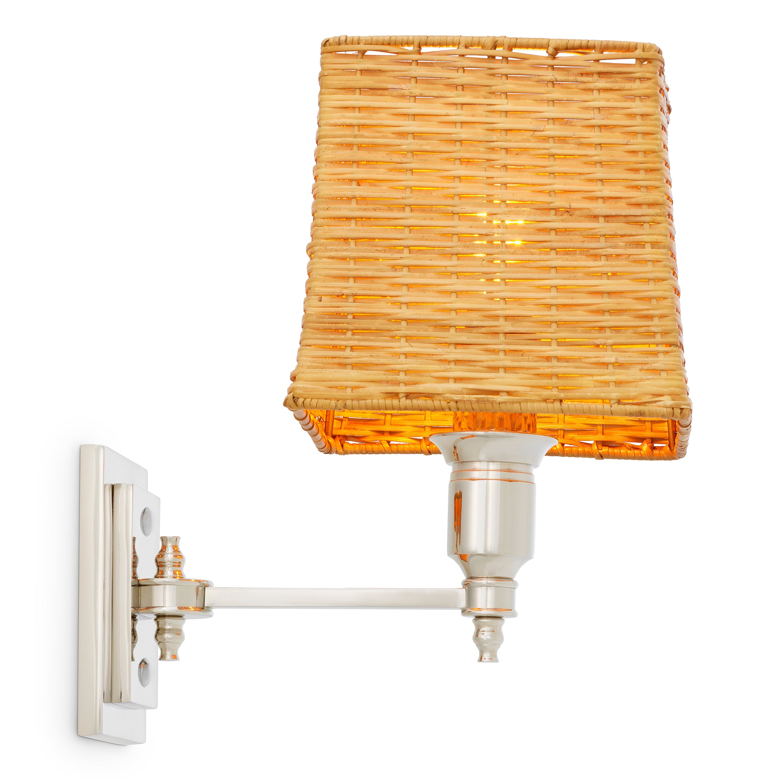 Applique murale design en finition nickel | Eichholtz Lexington Single