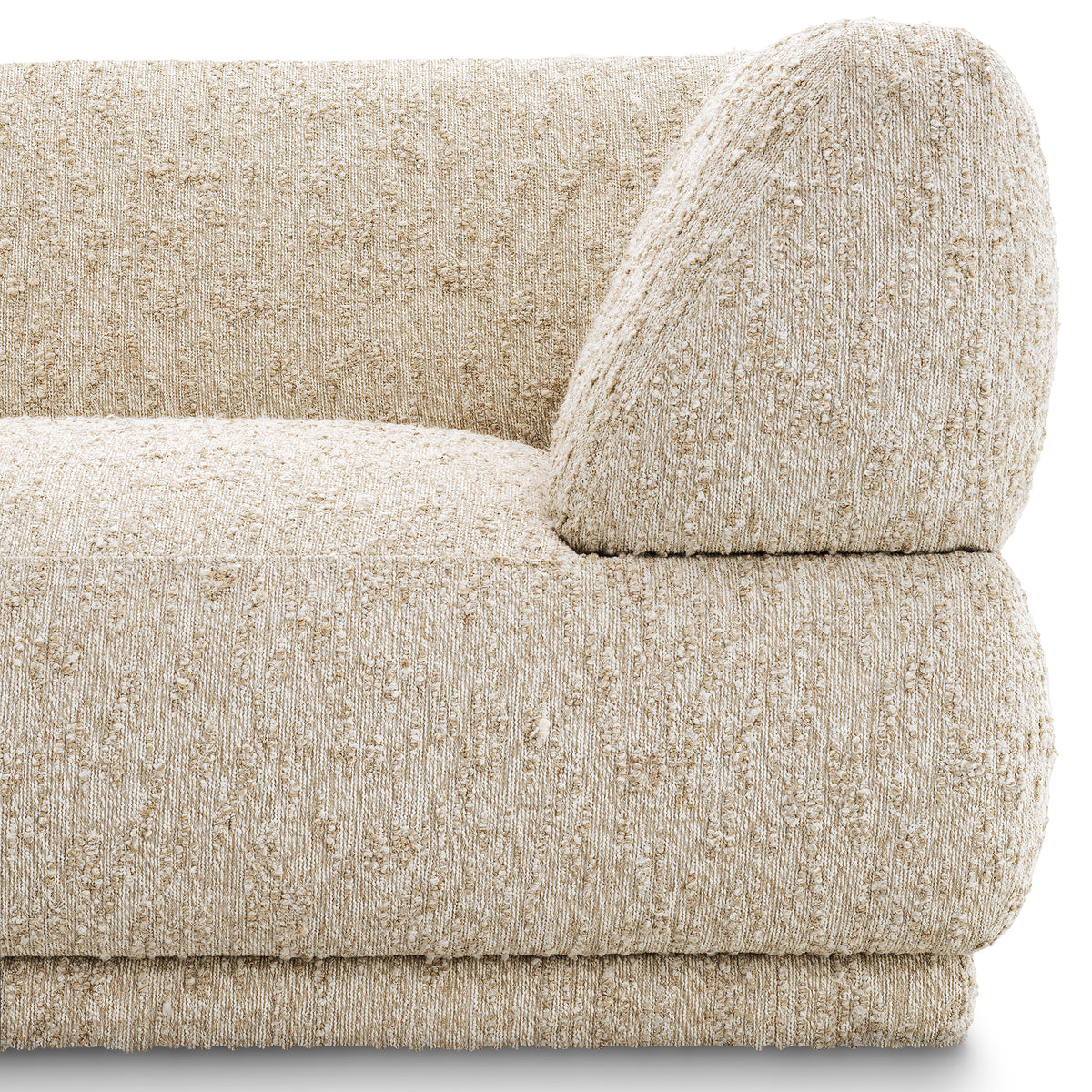 Canapé design haut de gamme en arden naturel | Eichholtz Oberon arden