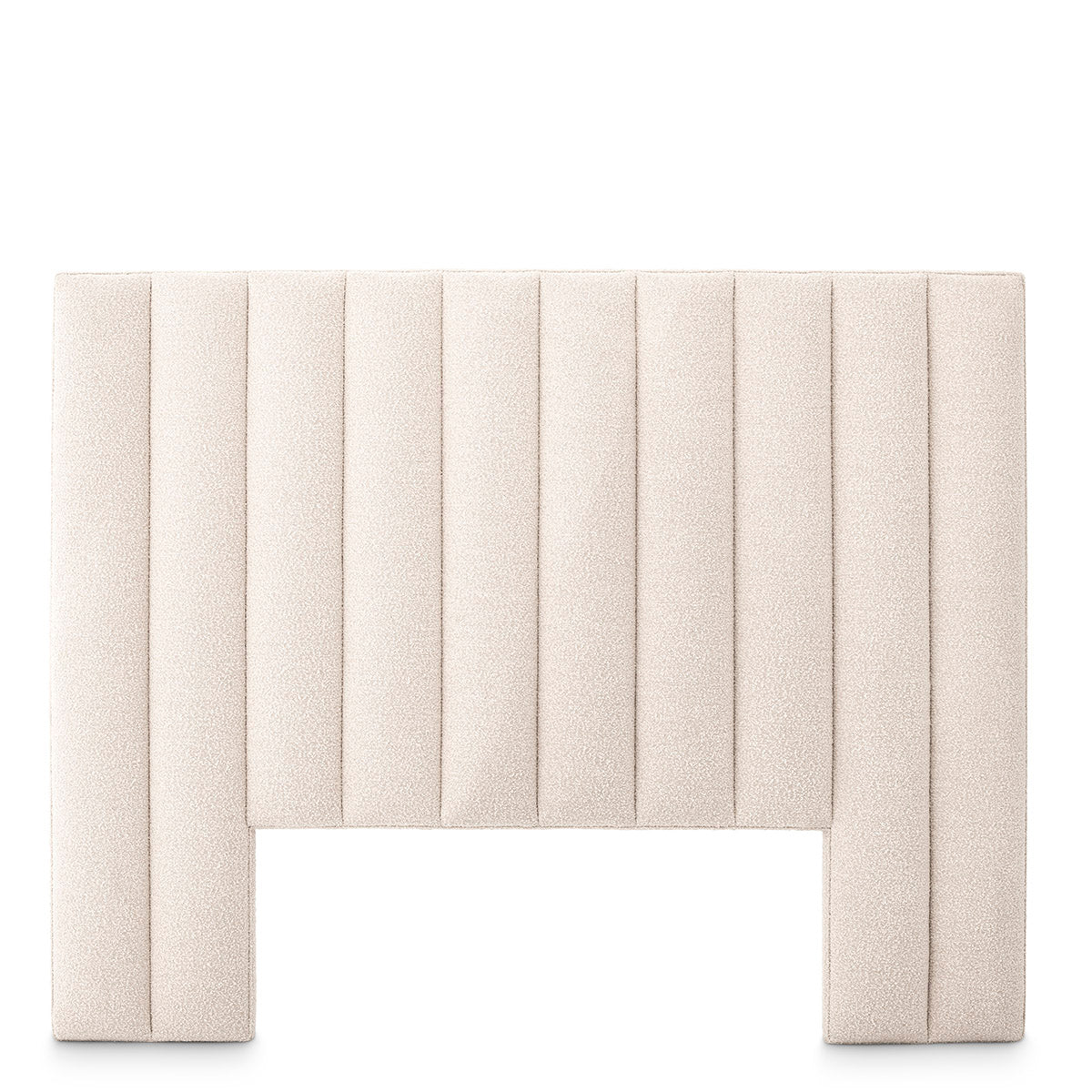 Tête de lit design en bouclé crème | Eichholtz Headboard Ditmar