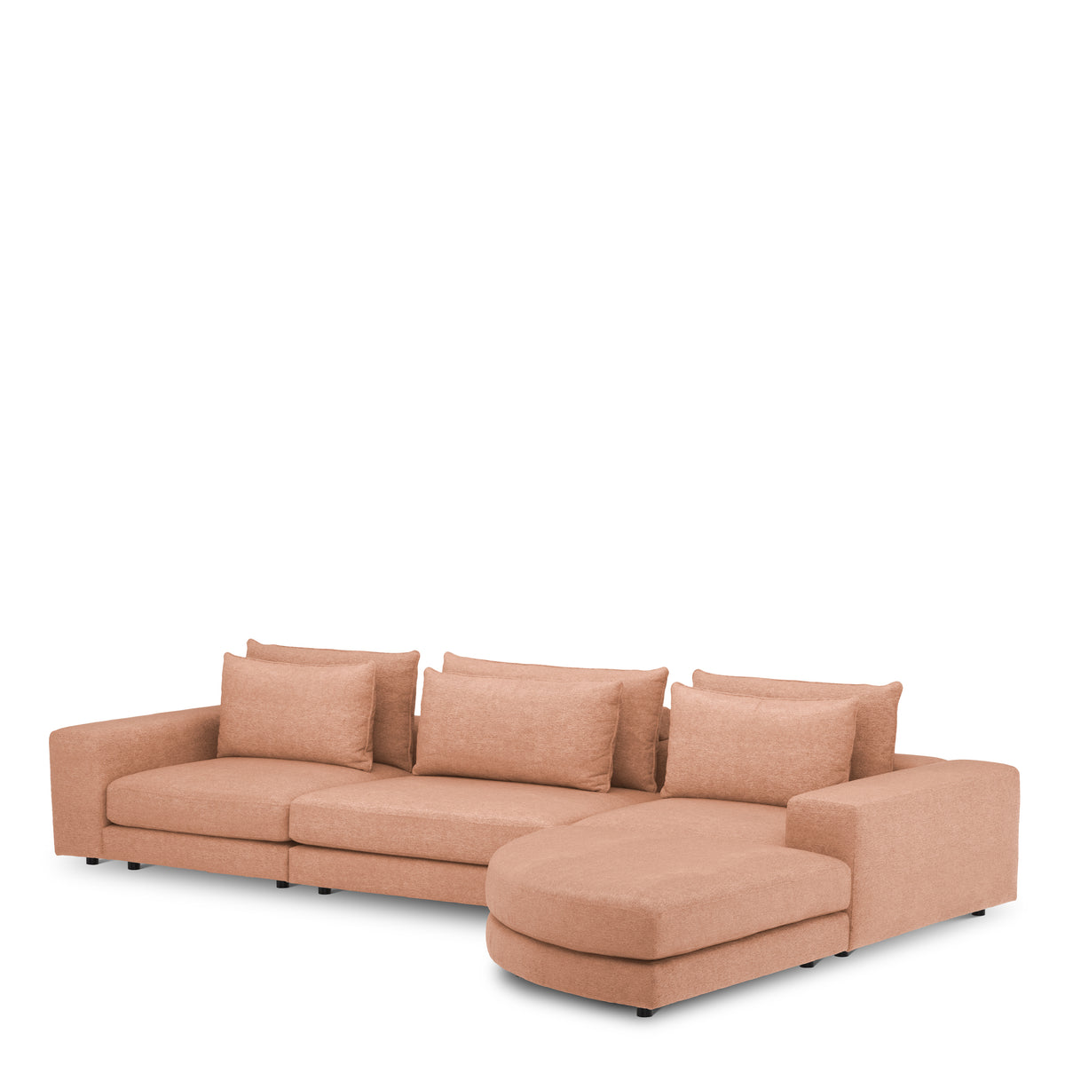 Canapé design haut de gamme en montier terracotta | Eichholtz Club