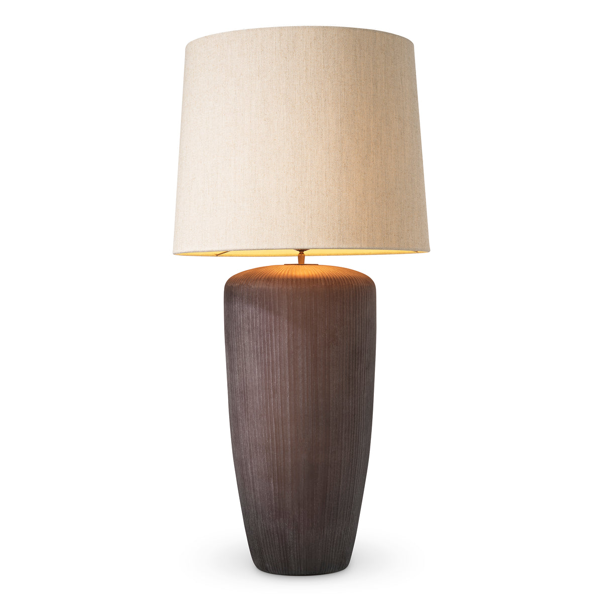Lampe de table design en stone finish | Eichholtz Isandro