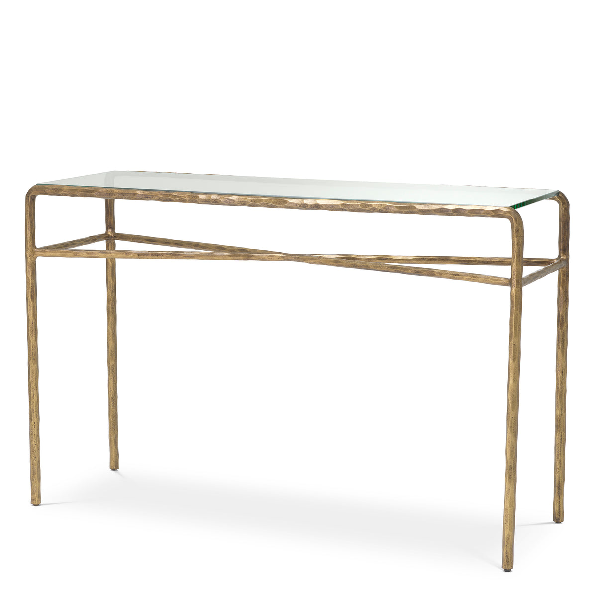 Console design en finition laiton vintage | Eichholtz Xandria