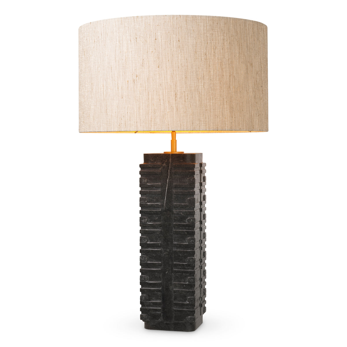 Lampe de table design en dark gris marble | Eichholtz Cong