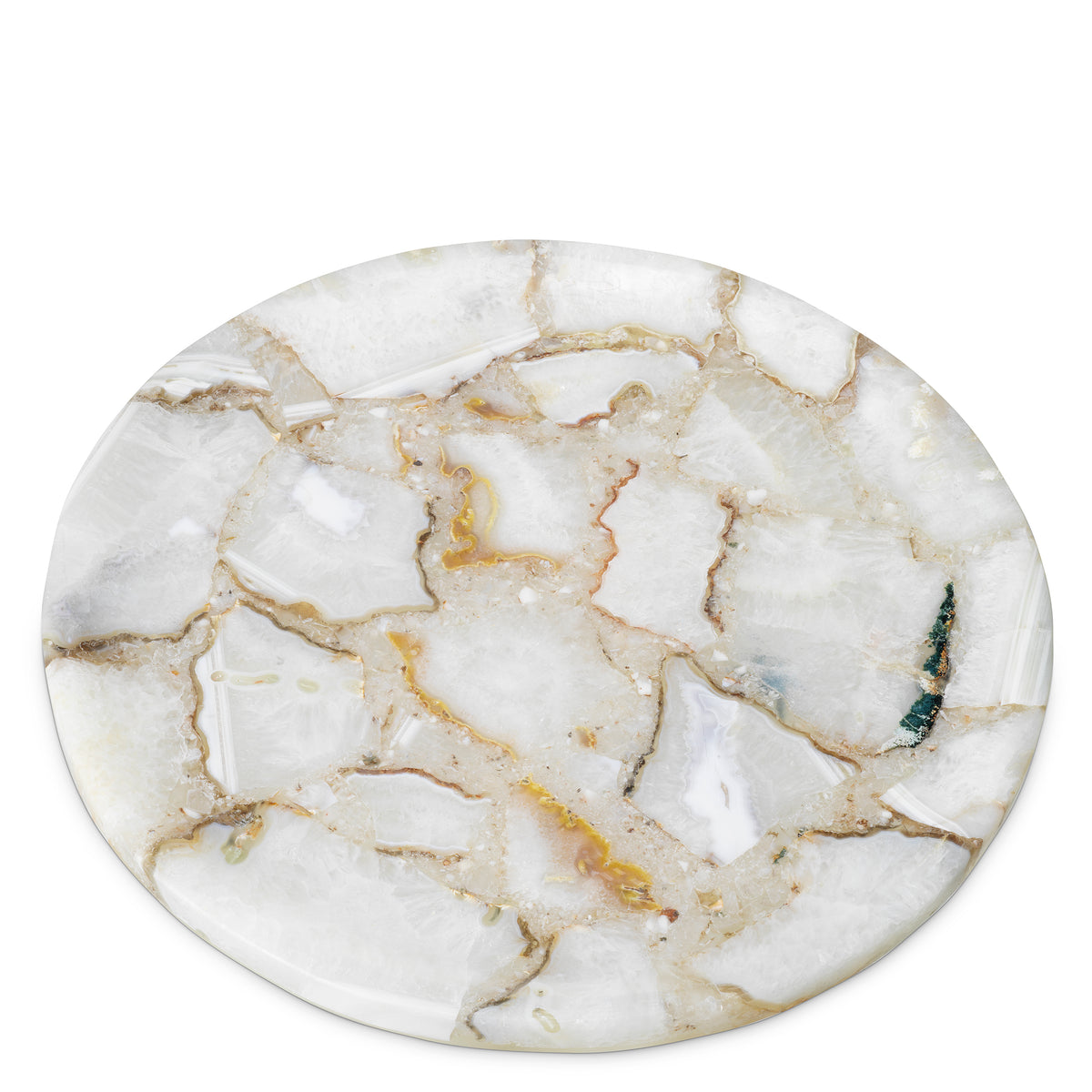 Accessoire decoratif luxe en agate stone | Eichholtz Tray Sonora