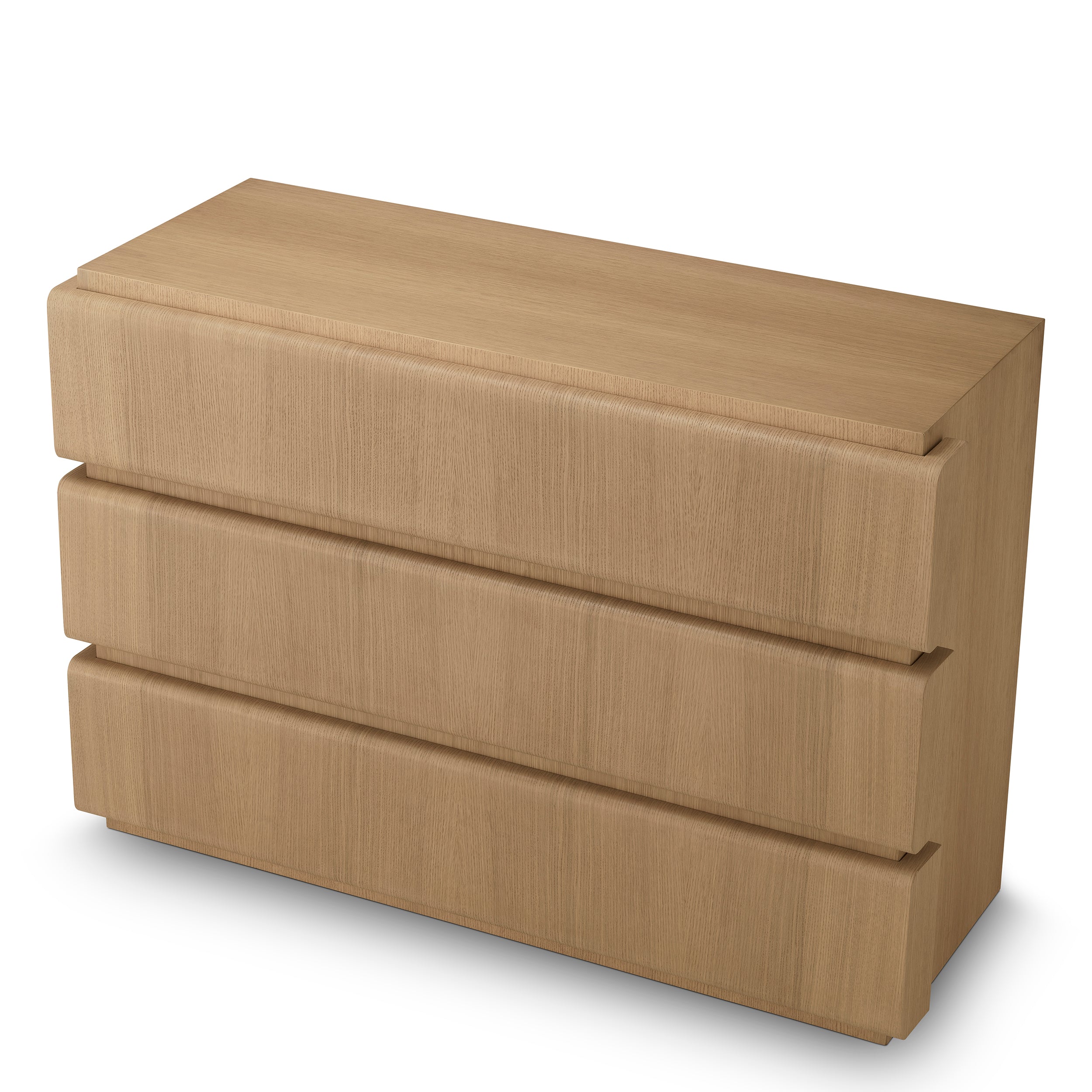 Decoration design en naturel oak veneer | Eichholtz Drawer Dresser