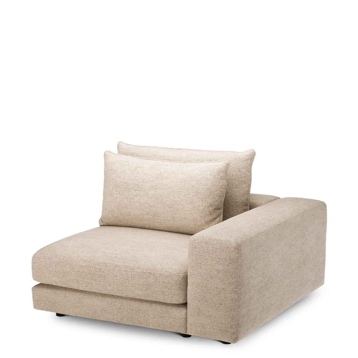 Canapé design haut de gamme en lurano greige | Eichholtz Club