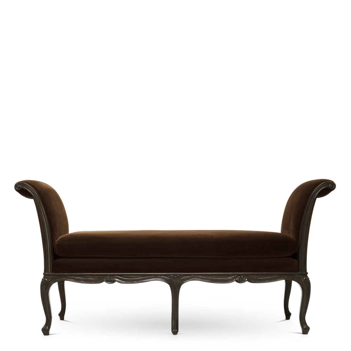 Banquette design en eucalyptus finish | Eichholtz Bench Hampshire
