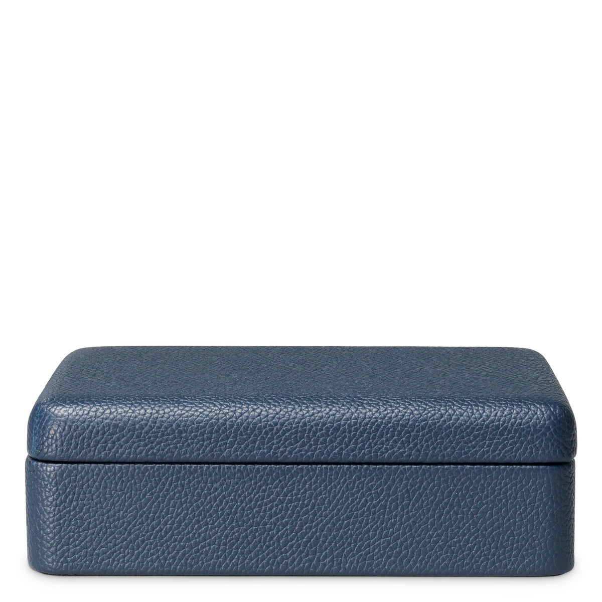 Accessoire décoratif luxe en bleu leather | Eichholtz Deck Box