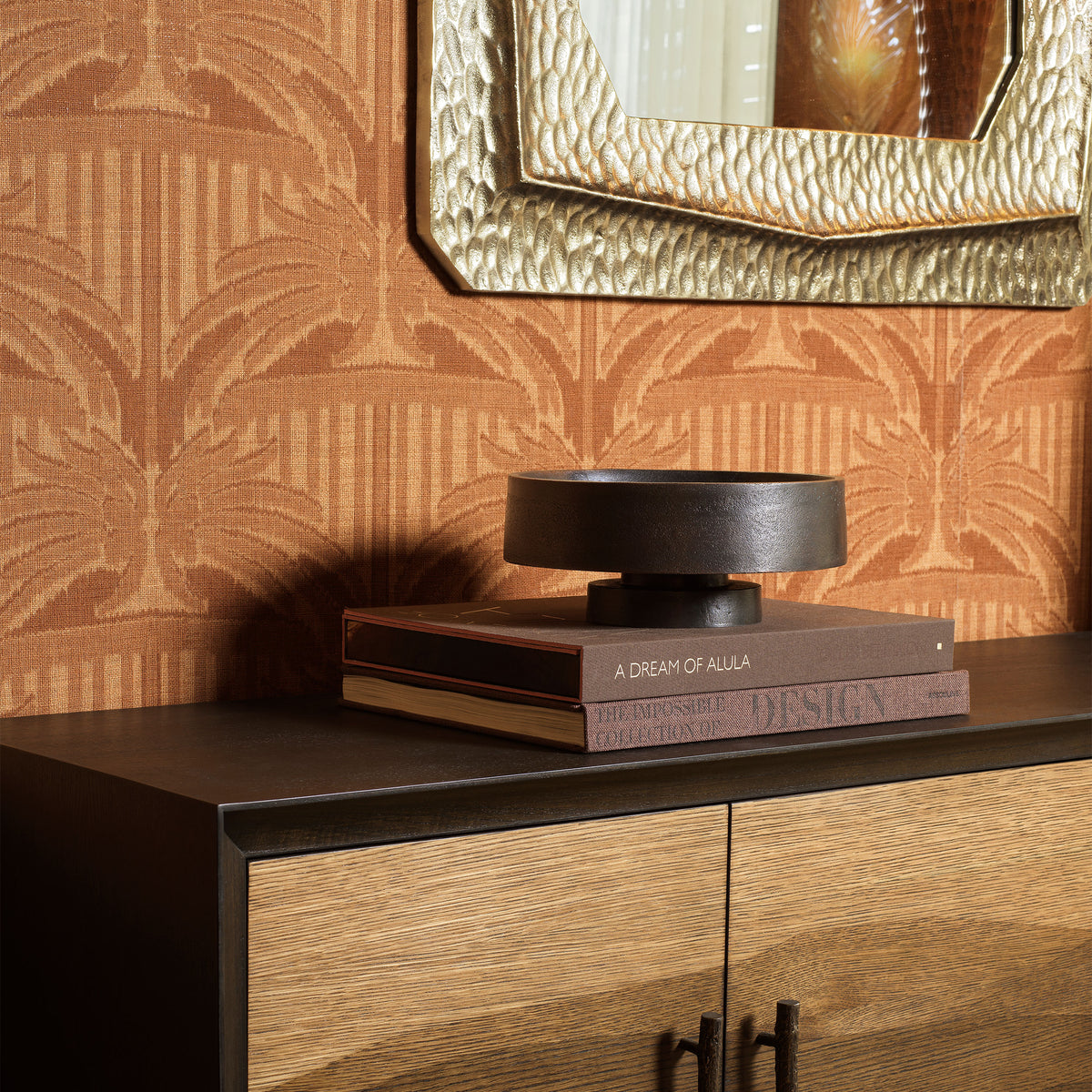 Coupe décorative luxe en finition bronze | Eichholtz Santiago