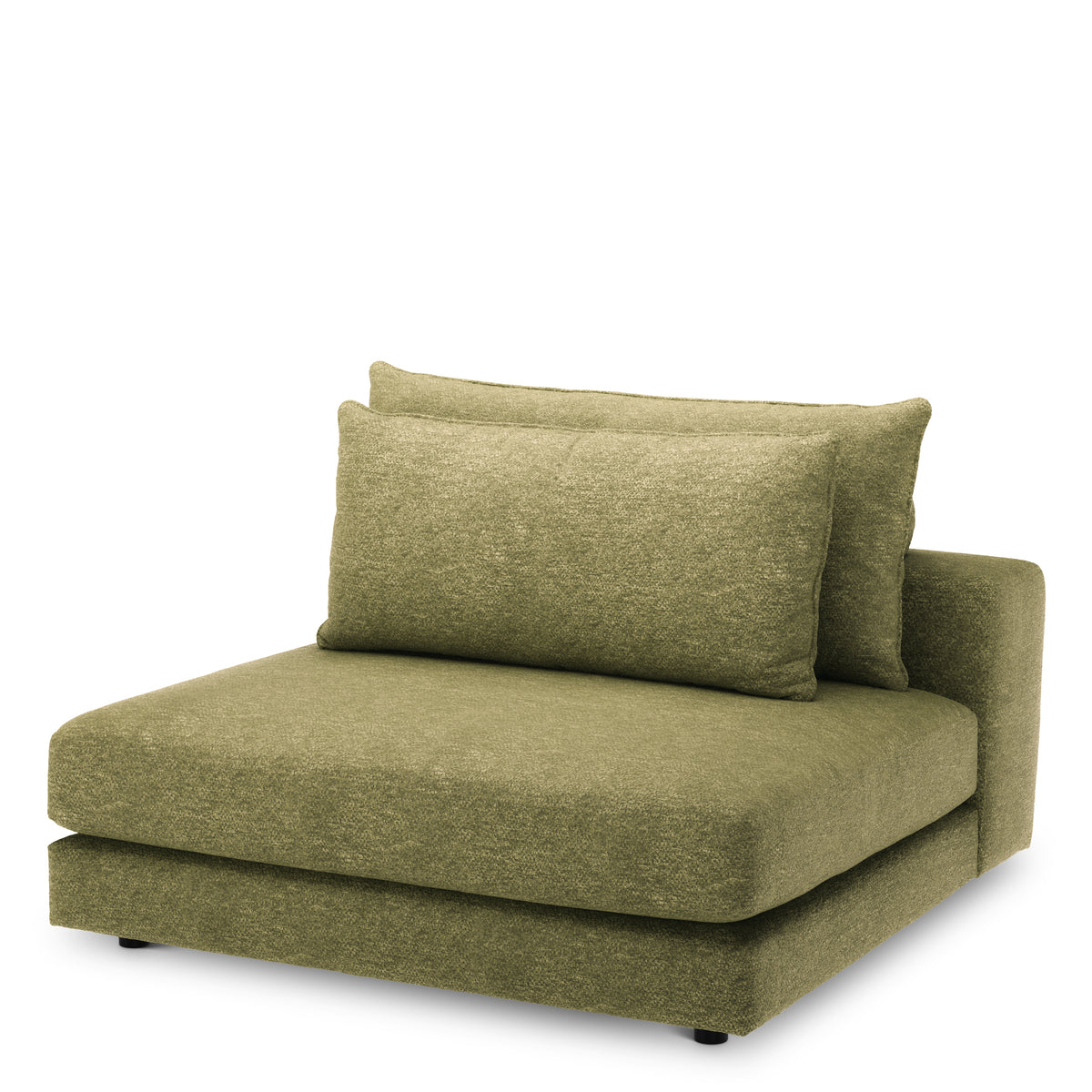 Canapé design haut de gamme en lurano moss vert | Eichholtz Club