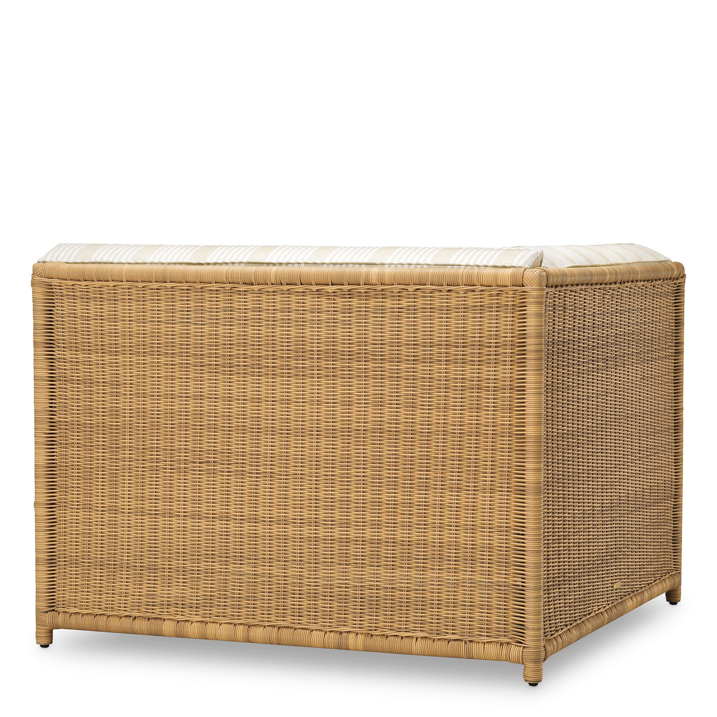 Chaise exterieur design en faux rattan | Eichholtz Modular Hampton