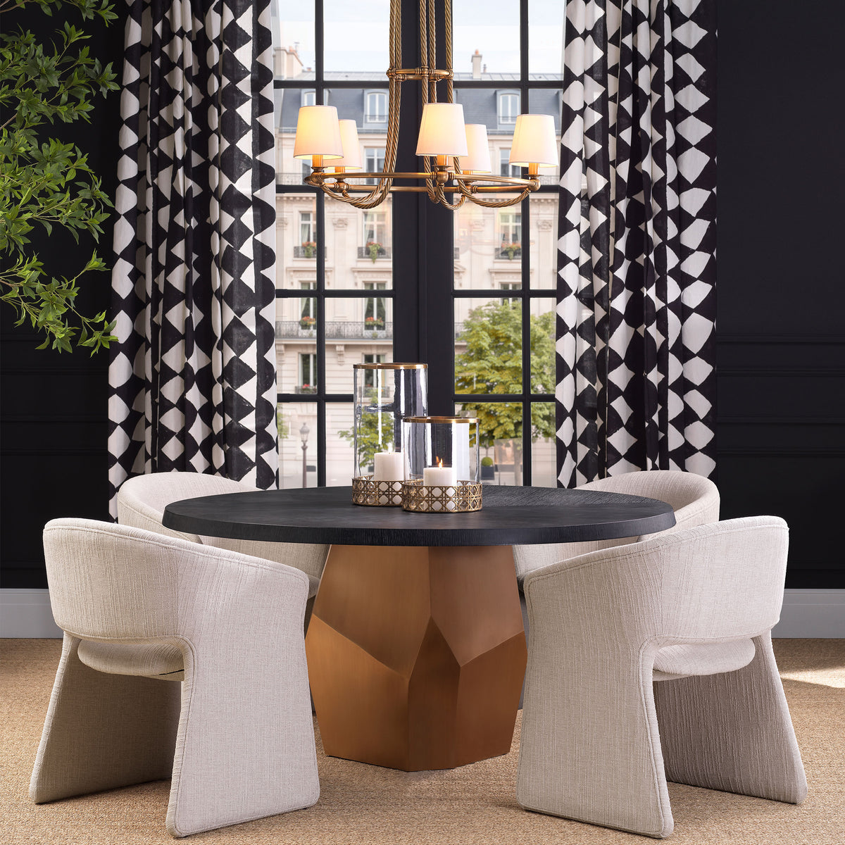 Photophore décoratif luxe | Eichholtz Dameron