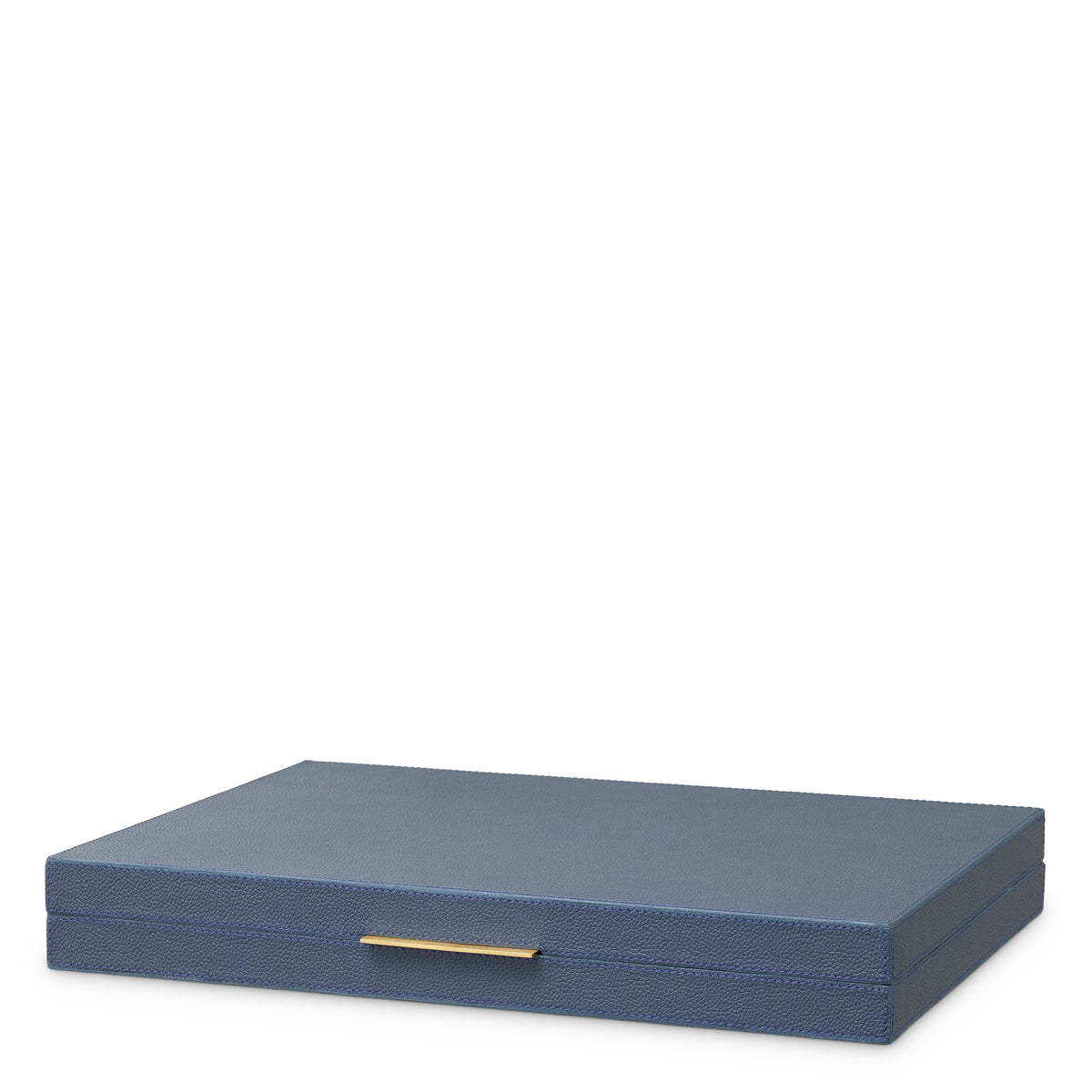 Accessoire décoratif luxe en bleu leather | Eichholtz Backgammon Gift