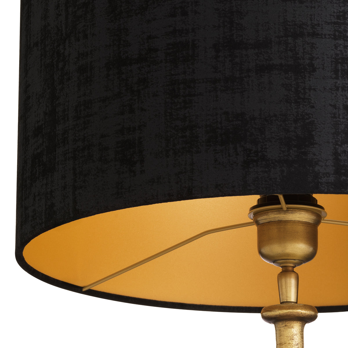 Lampe de table design en finition laiton vintage | Eichholtz Rosetti