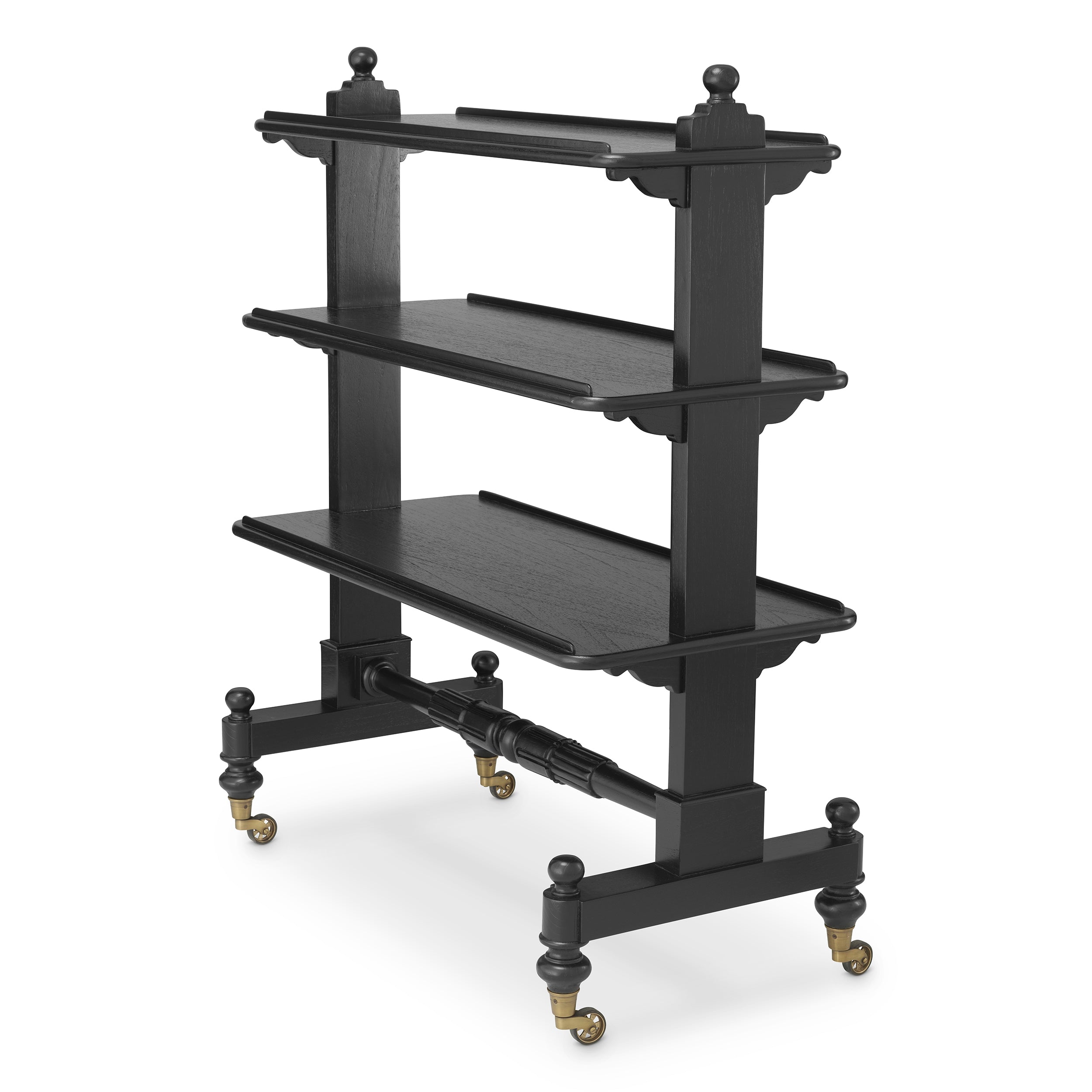 Chariots design en classic finition noire | Eichholtz Trolley Lysander