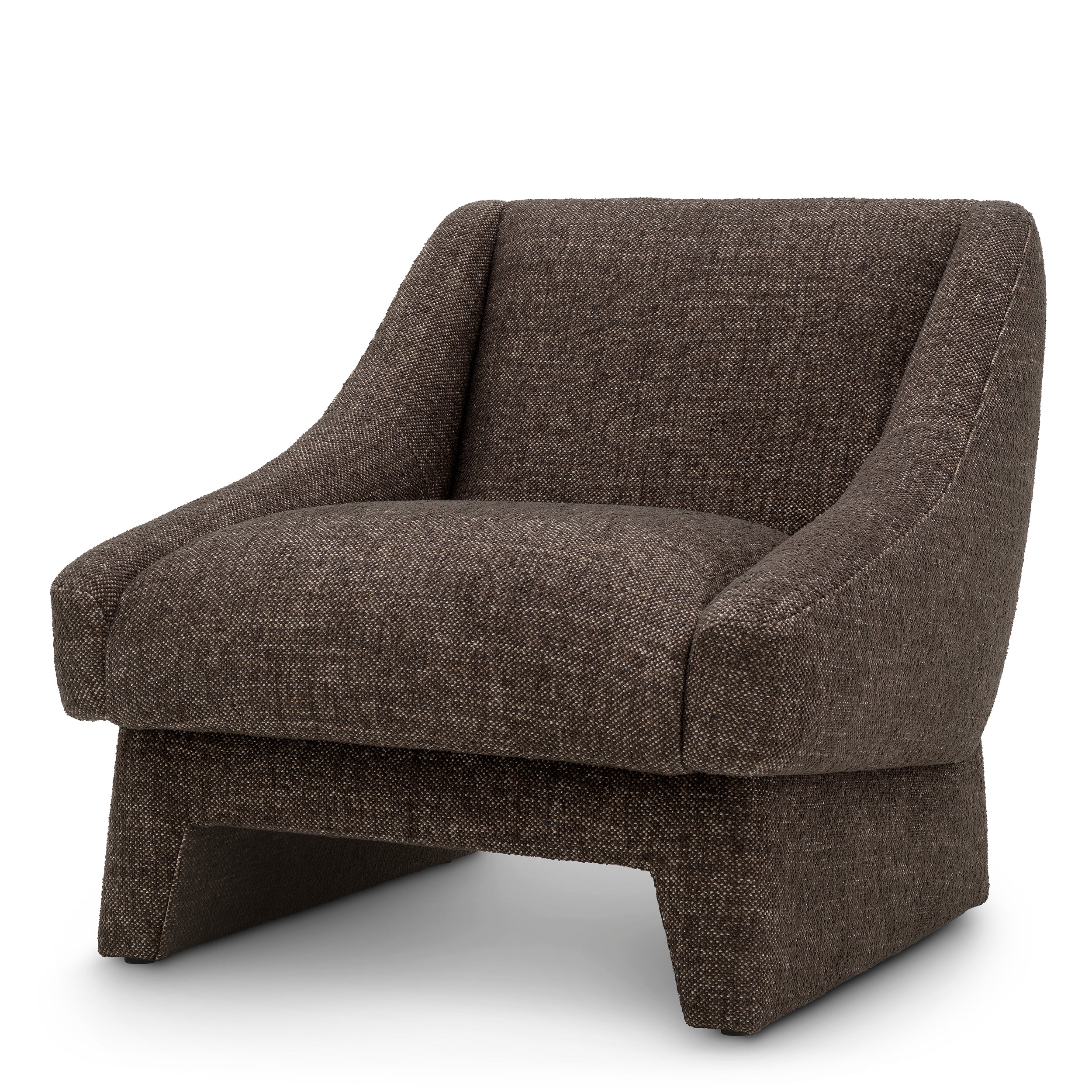 Fauteuil design haut de gamme en renato marron | Eichholtz Valore