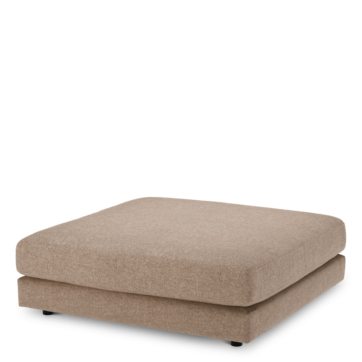Canapé design haut de gamme en velora taupe | Eichholtz Club velora