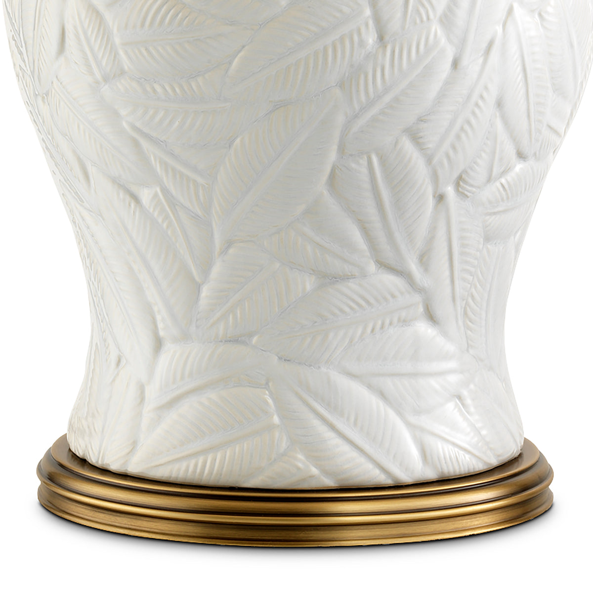 Lampe de table design en blanc ceramic | Eichholtz Cyprus