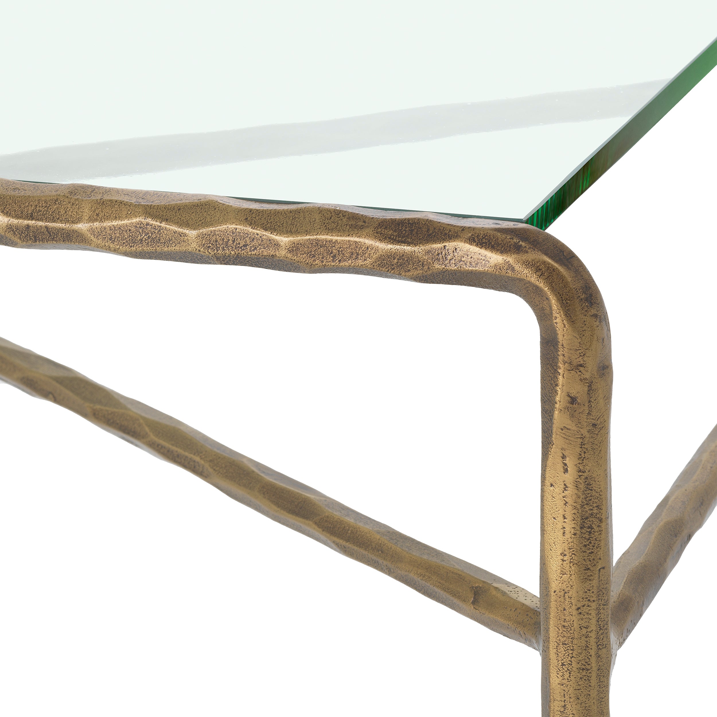 Table basse design en finition laiton vintage | Eichholtz Xandria