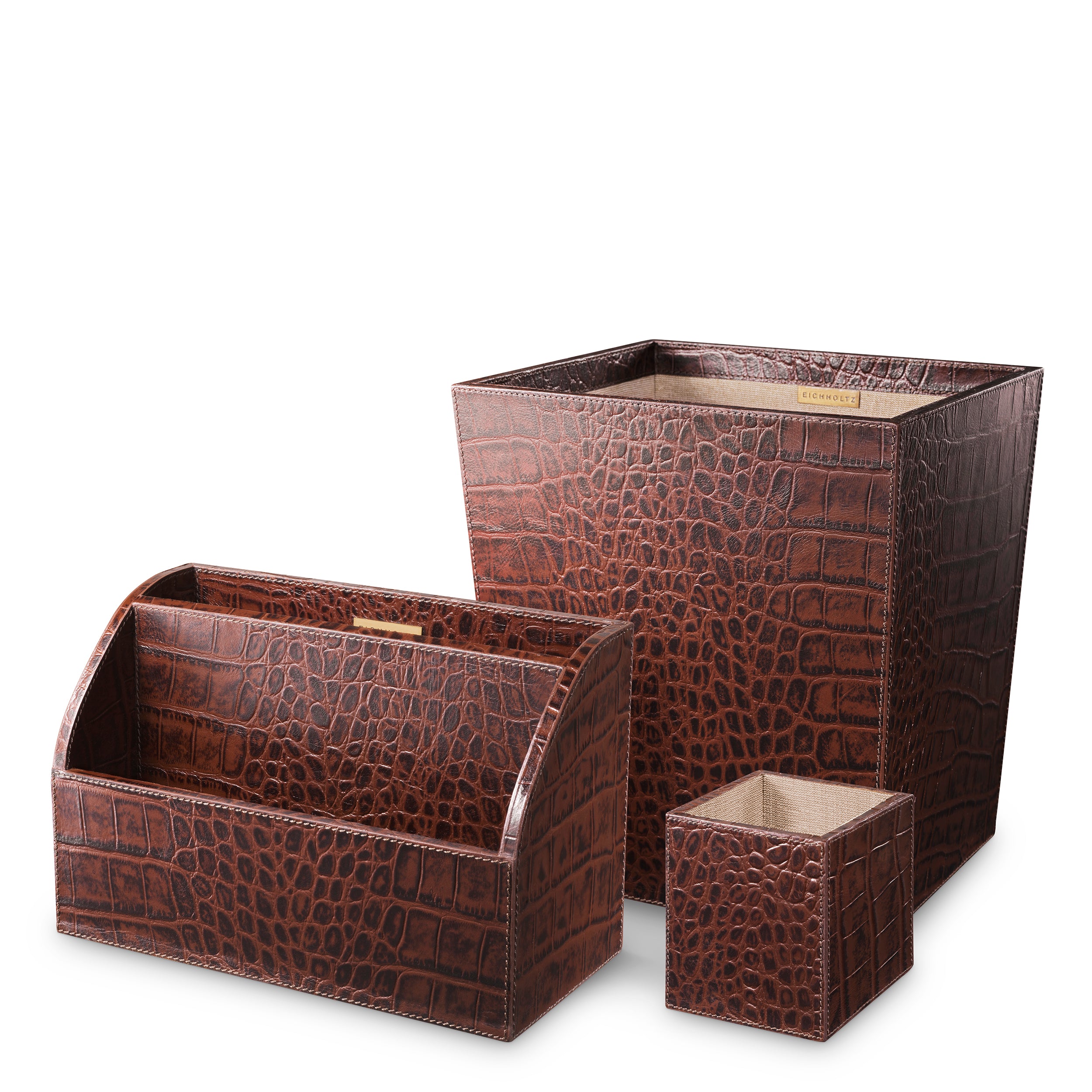 Accessoire decoratif luxe | Eichholtz Scaleo croco