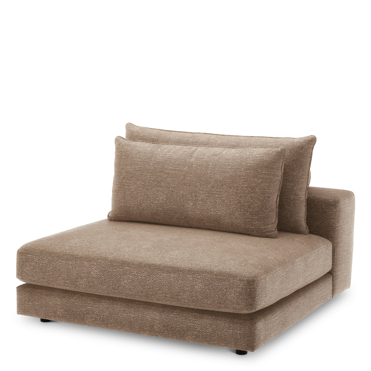 Canapé design haut de gamme en lurano marron | Eichholtz Club