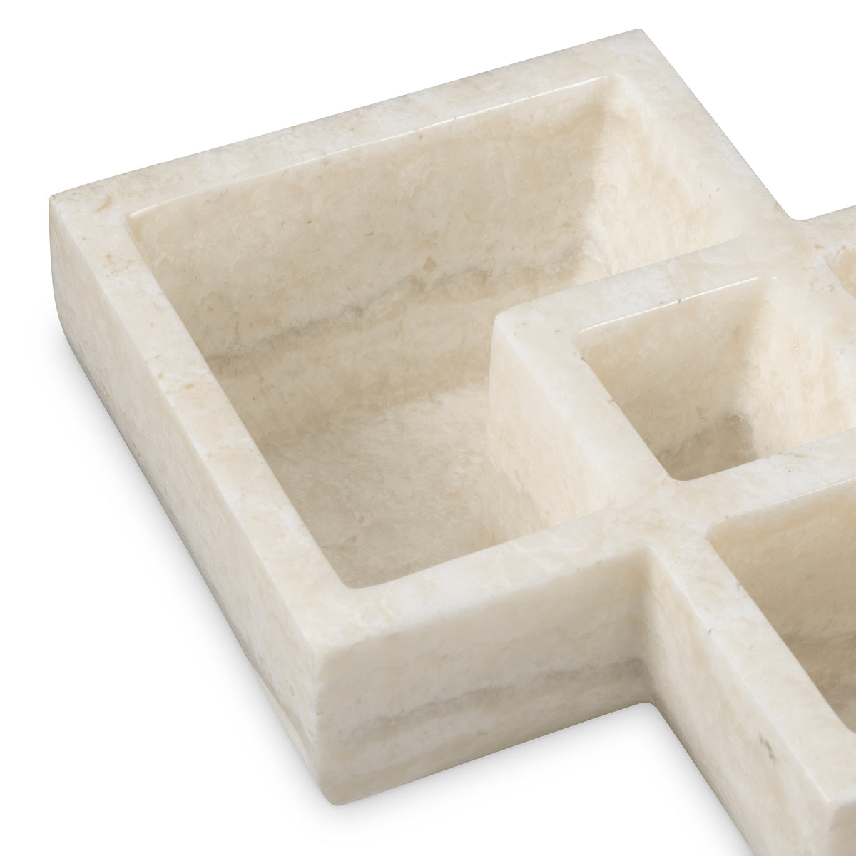 Coupe décorative luxe en naturel onyx | Eichholtz Heber