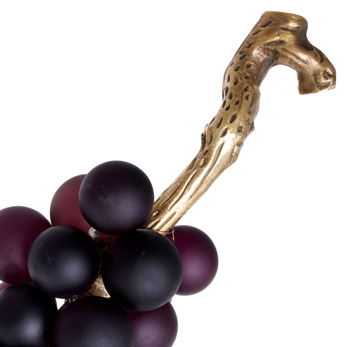 Accessoire décoratif luxe en purple glass | Eichholtz French Grapes