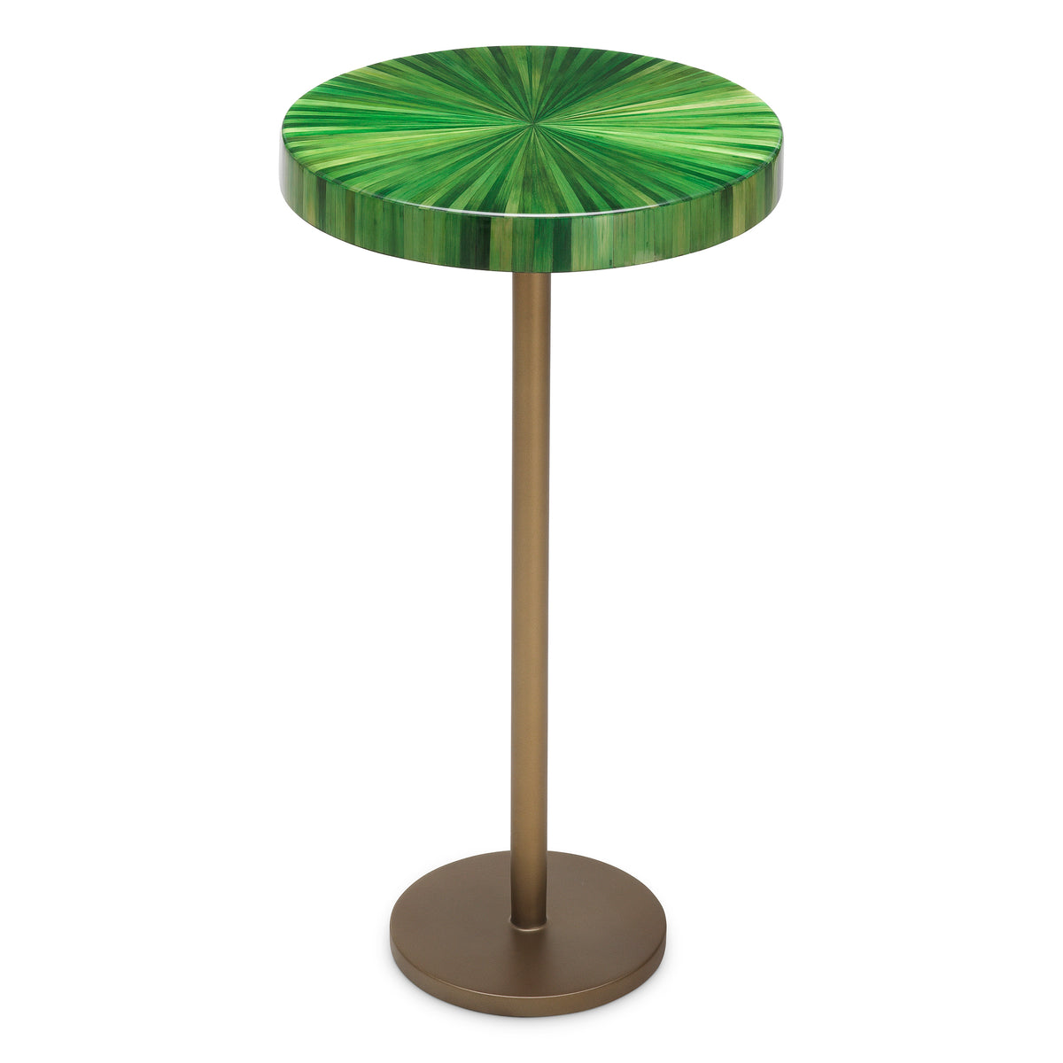 Table d'appoint design en finition laiton antique | Eichholtz Albany