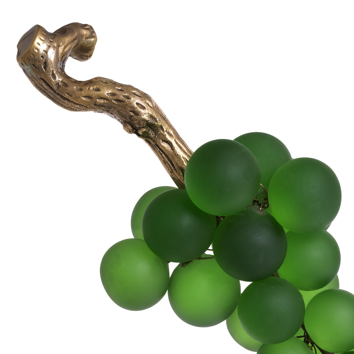 Accessoire décoratif luxe en vert glass | Eichholtz French Grapes