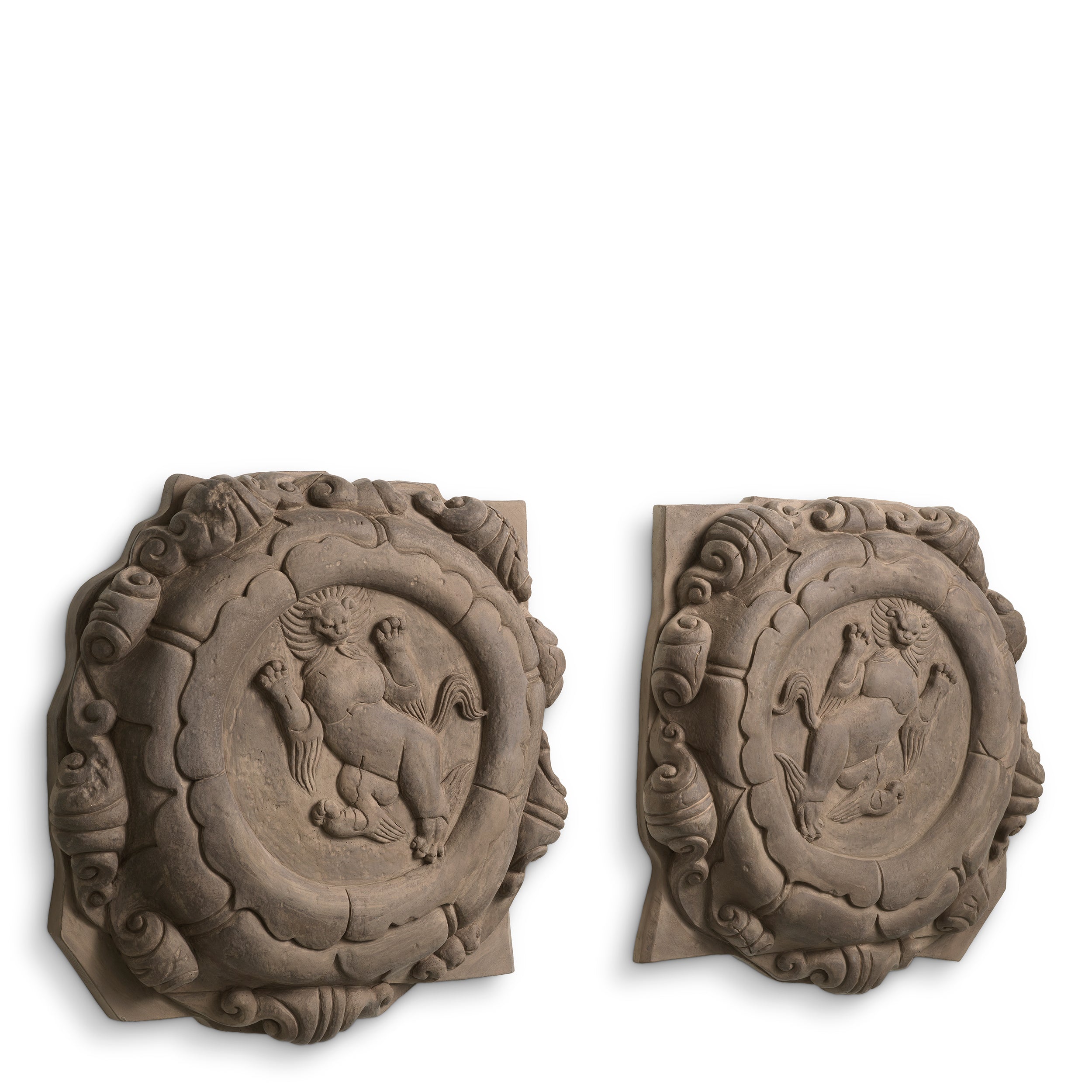Decoration design en sandstone finish | Eichholtz Object Liao