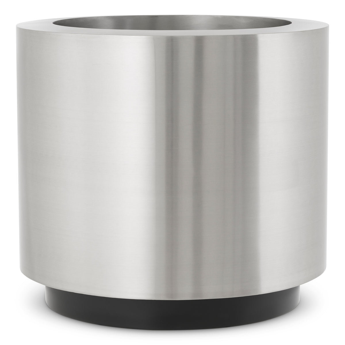 Decoration design en brushed steel finish | Eichholtz Jasper round
