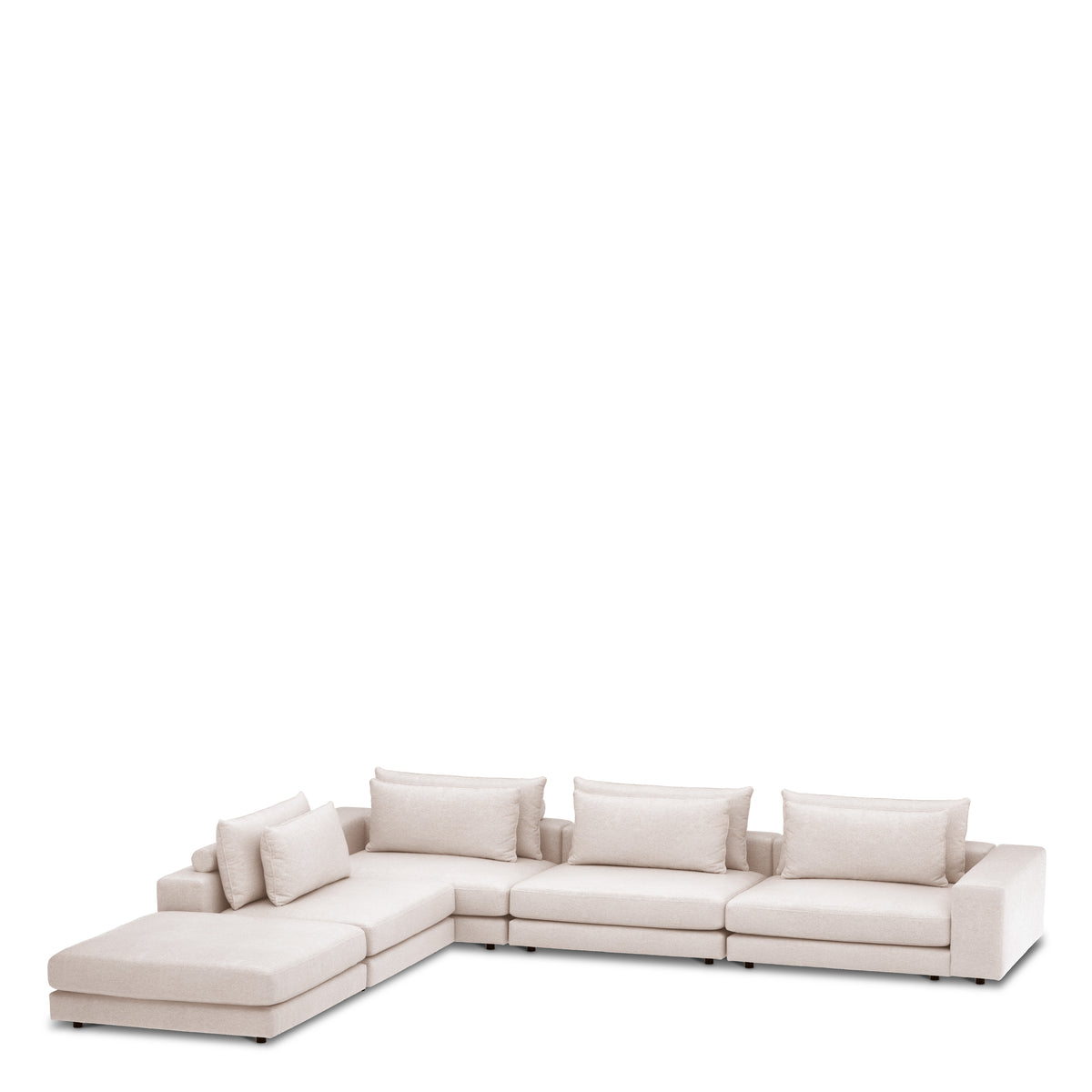 Canapé design haut de gamme en montier sable | Eichholtz Club