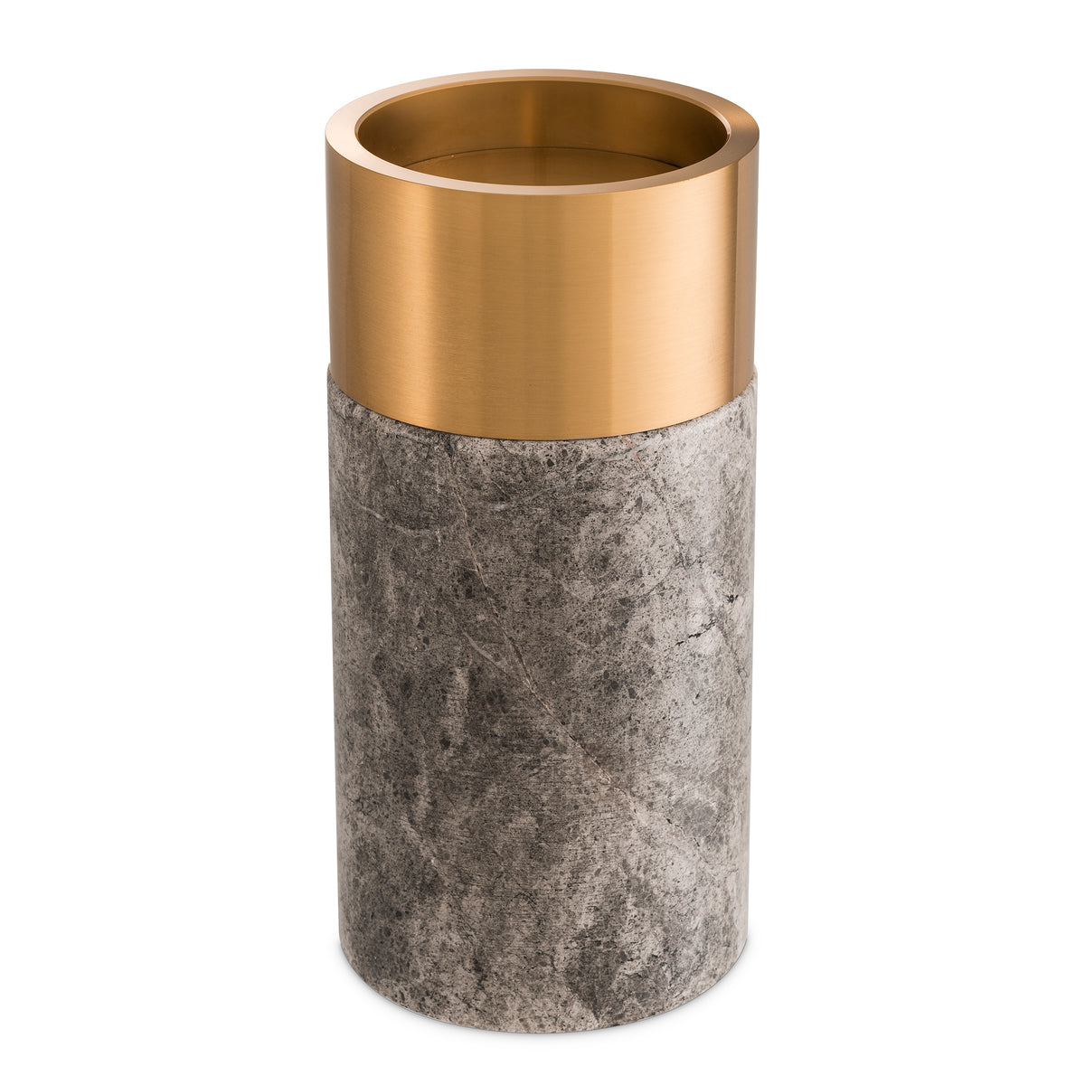 Porte-bougies design en gris marble | Eichholtz Sierra