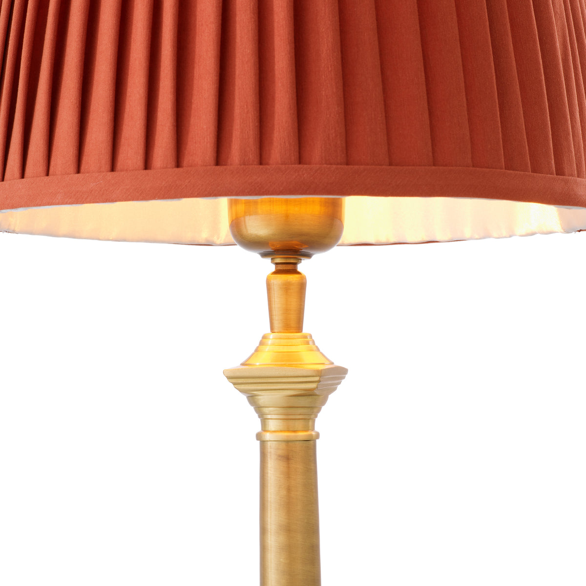 Lampe de table design en finition laiton antique | Eichholtz Cologne
