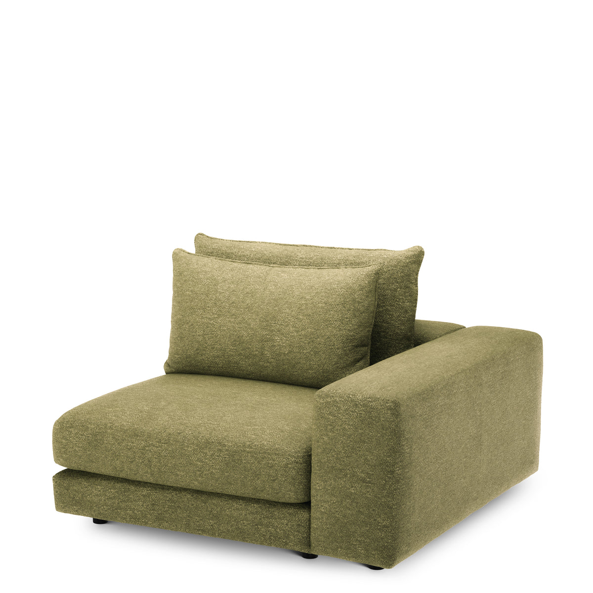 Canapé design haut de gamme en lurano moss vert | Eichholtz Club