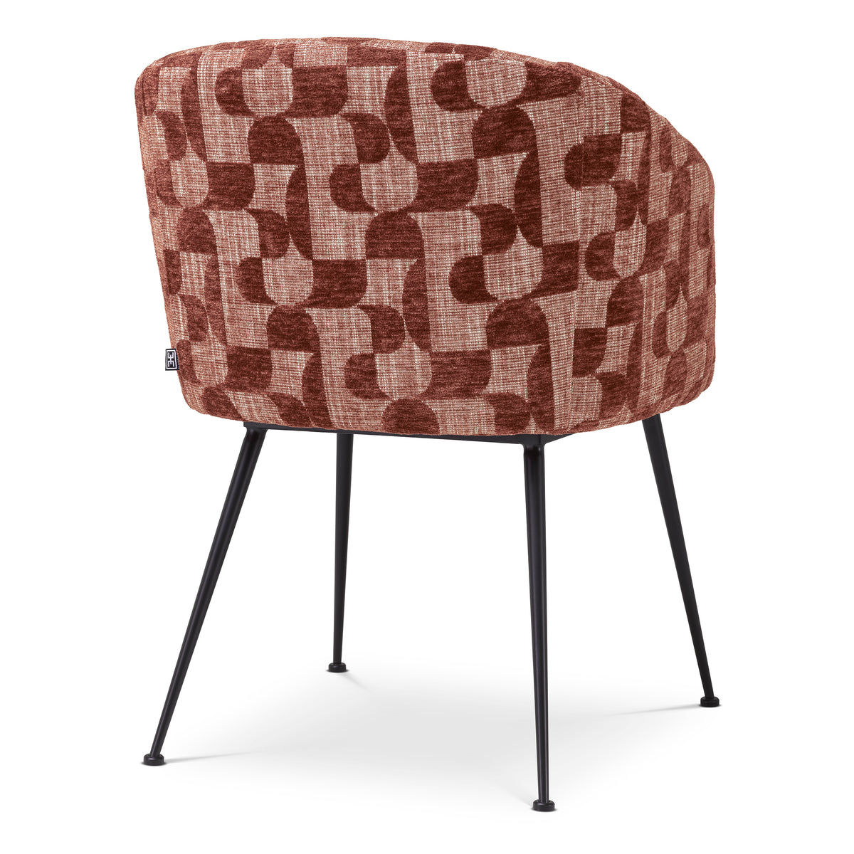 Chaise salle à manger design | Eichholtz Aiden carmin