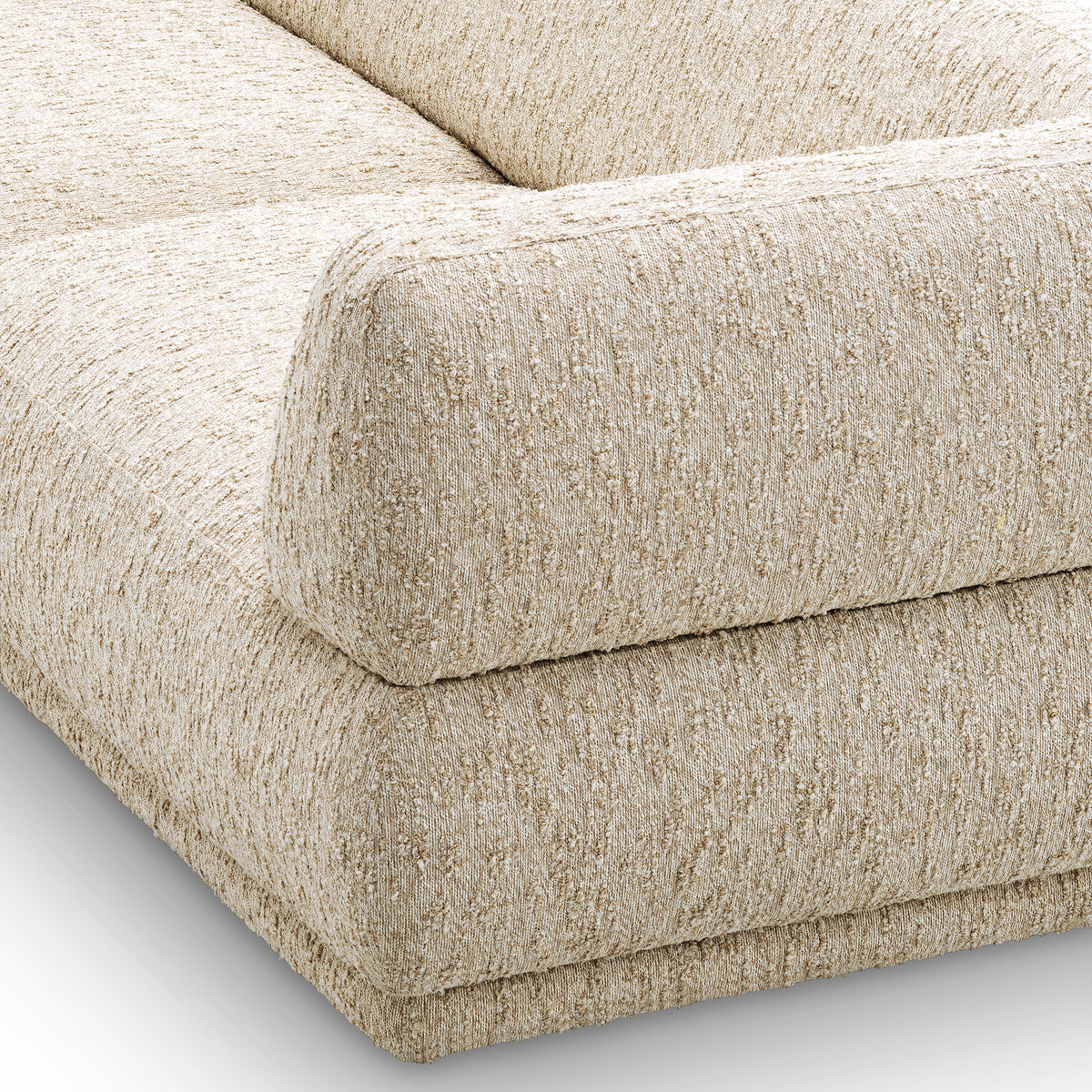 Canapé design haut de gamme en arden naturel | Eichholtz Oberon arden