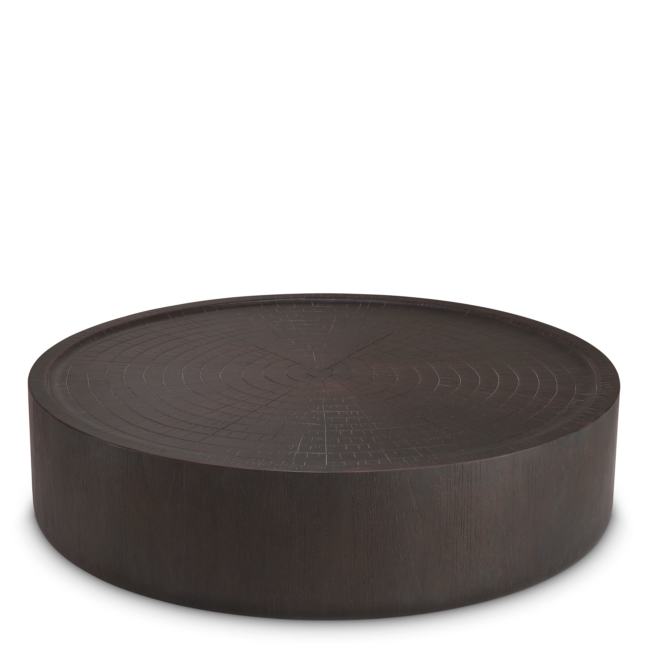 Table basse design en dark marron finish | Eichholtz Chambord