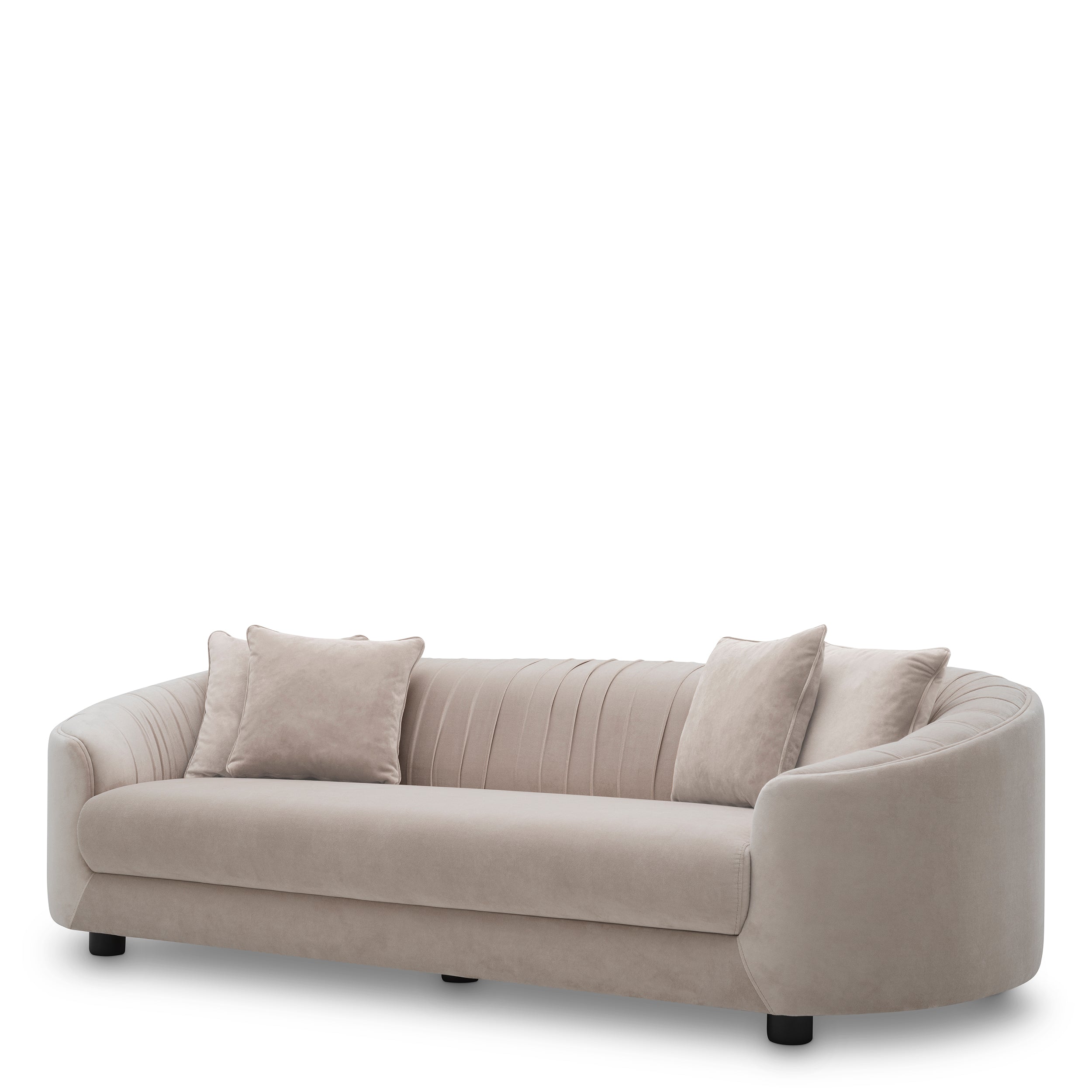 Canape design haut de gamme en amaro creme | Eichholtz Jameson amaro