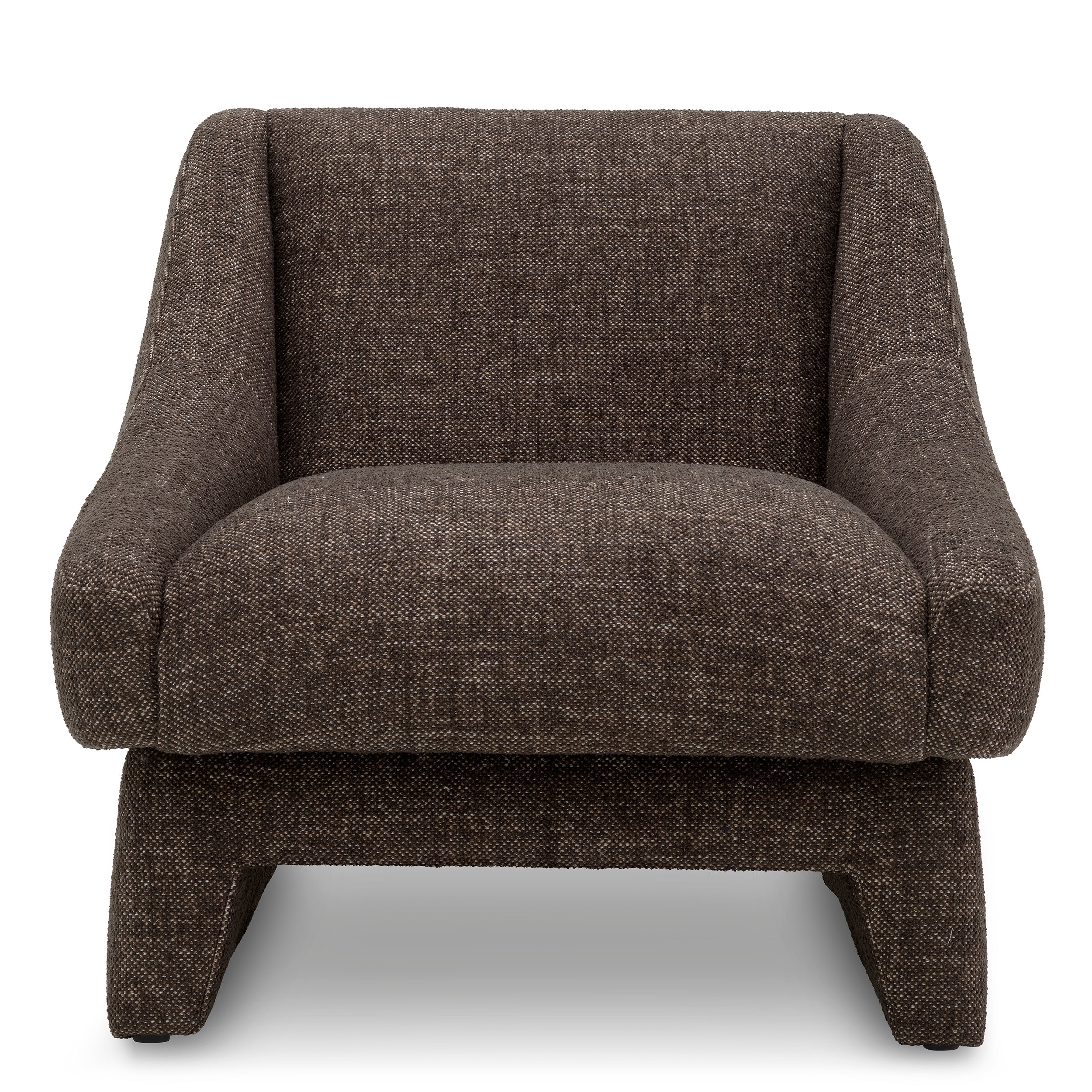 Fauteuil design haut de gamme en renato marron | Eichholtz Valore